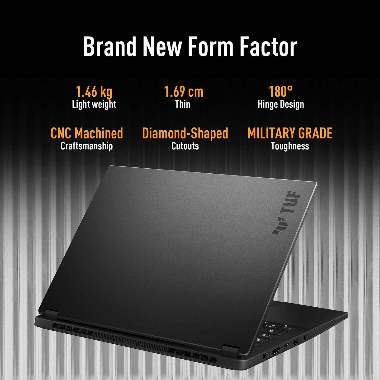 ASUS TUF Gaming FA401UU-RG033WS AMD Ryzen 7 8845HS Gaming Laptop (16GB, 1TB SSD, Windows 11 Home, 6GB Graphics, 14 inch 165 Hz WQXGA IPS Display, NVIDIA GeForce RTX 4050, MS Office Home and Student 2021, Jaeger Gray, 1.46 KG) ASUS TUF Gaming FA401UU-RG033WS AMD Ryzen 7 8845HS Gaming Laptop (16GB, 1TB SSD, Windows 11 Home, 6GB Graphics, 14 inch 165 Hz WQXGA IPS Display, NVIDIA GeForce RTX 4050, MS Office Home and Student 2021, Jaeger Gray, 1.46 KG)_18