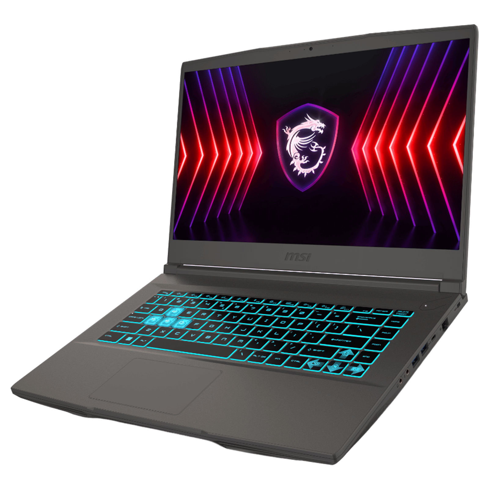 MSI Thin 15 B13VE-2611IN Intel Core i5 13th Gen Gaming Laptop (16GB, 512GB SSD, Windows 11 Home, 6GB Graphics, 15.6 inch 144 Hz Full HD Display, NVIDIA GeForce RTX 4050, MS Office 2021, Cosmos Gray, 1.86 KG)_4