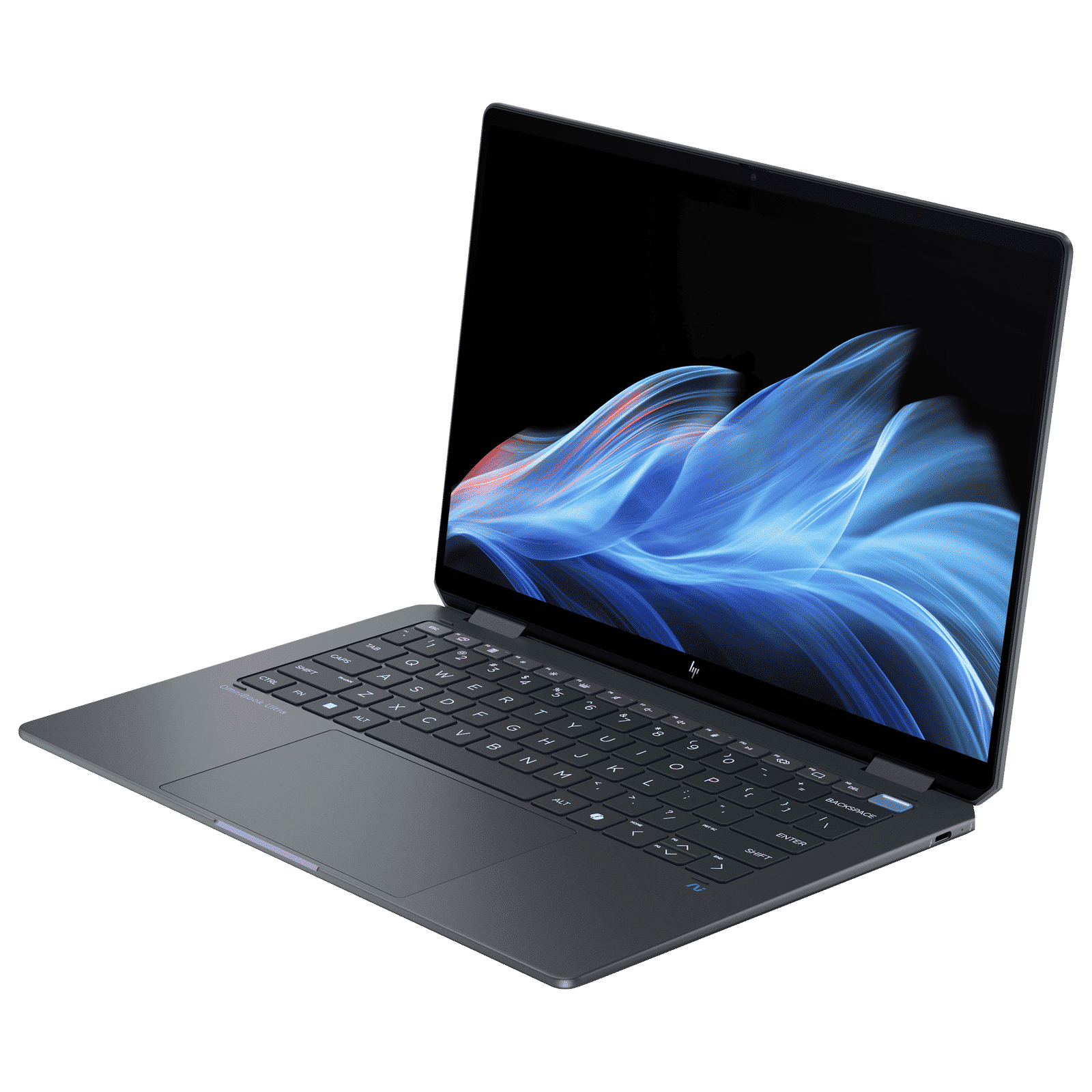 HP OmniBook Ultra Flip 14-fh0026TU Intel Core Ultra 7 Touchscreen Thin & Light Laptop (16GB, 1TB SSD, Windows 11 Home, 14 inch OLED Display, MS Office 2021, Eclipse Gray, 1.34 KG) HP OmniBook Ultra Flip 14-fh0026TU Intel Core Ultra 7 Touchscreen Thin & Light Laptop (16GB, 1TB SSD, Windows 11 Home, 14 inch OLED Display, MS Office 2021, Eclipse Gray, 1.34 KG)_5