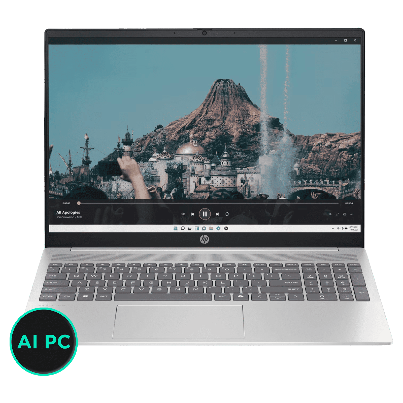 HP Pavilion 16-af0028TU Intel Core Ultra 7 155U Laptop Thin & Light (16GB, 512GB SSD, Windows 11 Home, 16 inch WUXGA Display, MS Office 2021, Natural Silver Aluminum, 1.77 KG) HP Pavilion 16-af0028TU Intel Core Ultra 7 155U Laptop Thin & Light (16GB, 512GB SSD, Windows 11 Home, 16 inch WUXGA Display, MS Office 2021, Natural Silver Aluminum, 1.77 KG)_1