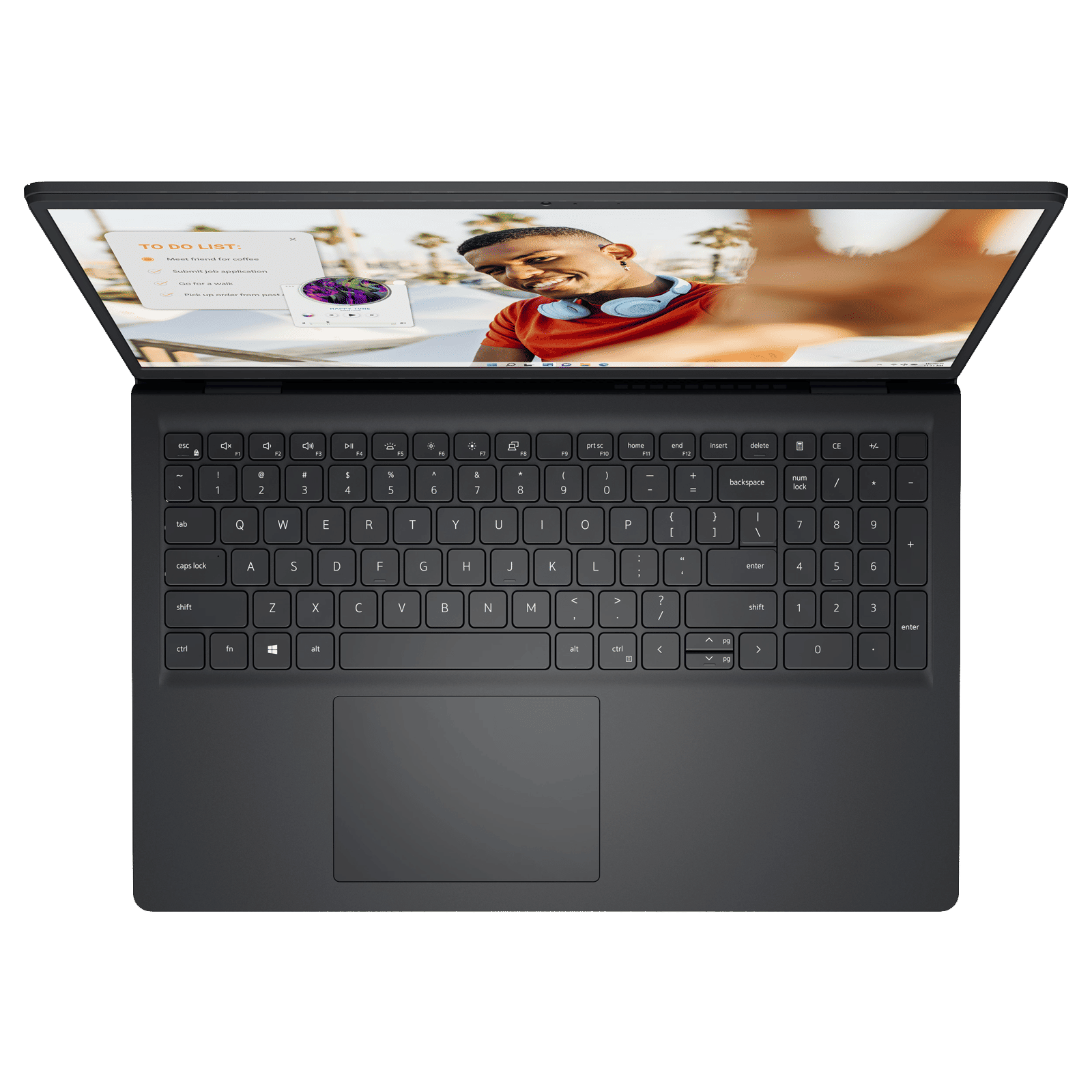 DELL Inspiron 15 3535 AMD Ryzen 3 7320U 7th Gen Notebook Laptop (8GB, 512GB SSD, Windows 11 Home, 15.6 inch Full HD Display, MS Office 2021, Carbon Black, 1.63 KG)_7