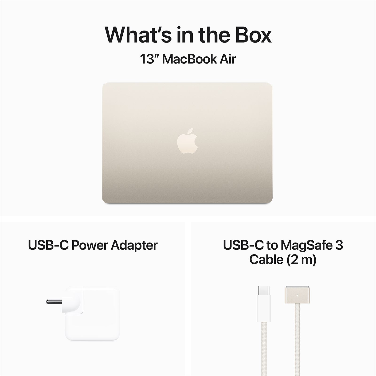 Apple MacBook Air (13.6 inch, M3, 24GB, 512GB, macOS Sequoia, Starlight) Apple MacBook Air (13.6 inch, M3, 24GB, 512GB, macOS Sequoia, Starlight)_9