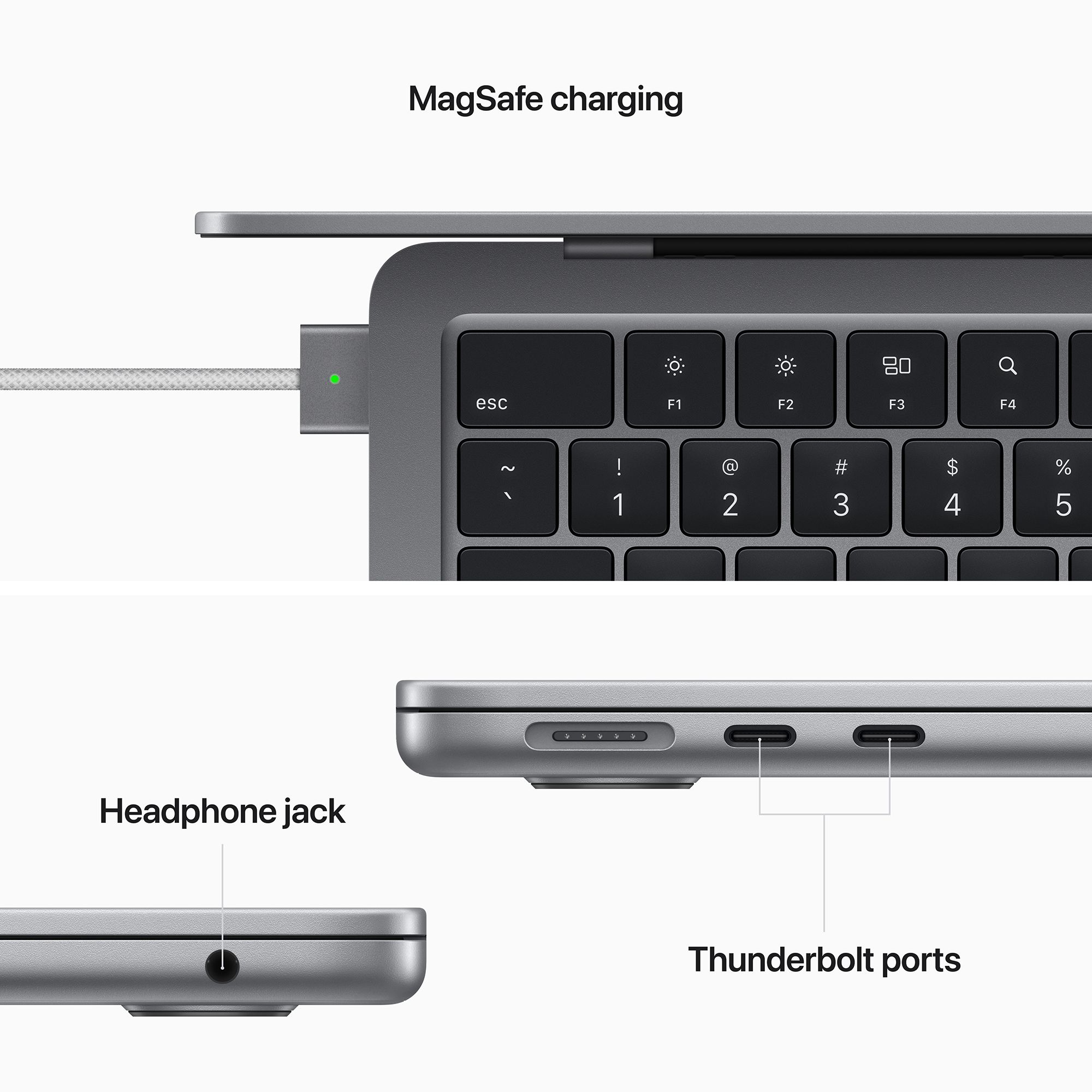 Apple MacBook Air (13.6 inch, M2, 16GB, 256GB, macOS Sequoia, Space Grey) Apple MacBook Air (13.6 inch, M2, 16GB, 256GB, macOS Sequoia, Space Grey)_7