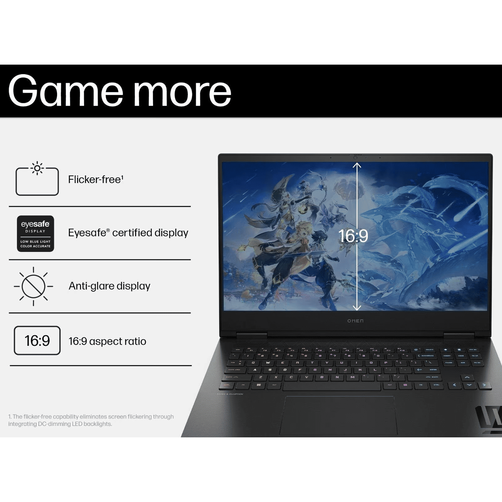 HP OMEN 16-xd0015AX AMD Ryzen 7-7840HS Gaming Laptop (16GB, 1TB SSD, Windows 11 Home, 6GB Graphics, 16.1 inch 165 Hz Full HD Display, NVIDIA GeForce RTX 4050, MS Office 2021, Shadow Black, 2.37 KG) HP OMEN 16-xd0015AX AMD Ryzen 7-7840HS Gaming Laptop (16GB, 1TB SSD, Windows 11 Home, 6GB Graphics, 16.1 inch 165 Hz Full HD Display, NVIDIA GeForce RTX 4050, MS Office 2021, Shadow Black, 2.37 KG)_8