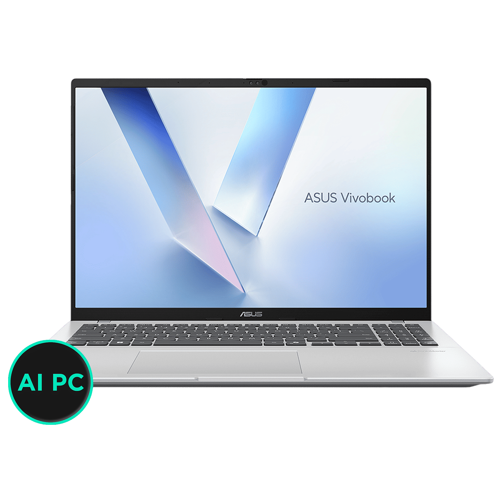 ASUS Vivobook 16 Intel Core Ultra 5 Laptop (16GB, 512GB SSD, Windows 11 Home, 16 inch WUXGA Display, MS Office Home 2024, Cool Silver, 1.88 KG)_1