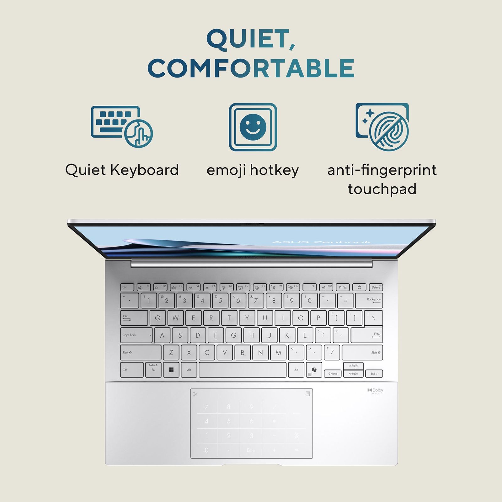 ASUS Zenbook 1 Intel Core Ultra 5 225H Touchscreen Notebook Laptop (16GB, 1TB SSD, Windows 11 Home, 14 inch OLED Display, MS Office 2024, Ponder Blue, 1.28 KG) ASUS Zenbook 1 Intel Core Ultra 5 225H Touchscreen Notebook Laptop (16GB, 1TB SSD, Windows 11 Home, 14 inch OLED Display, MS Office 2024, Ponder Blue, 1.28 KG)_10