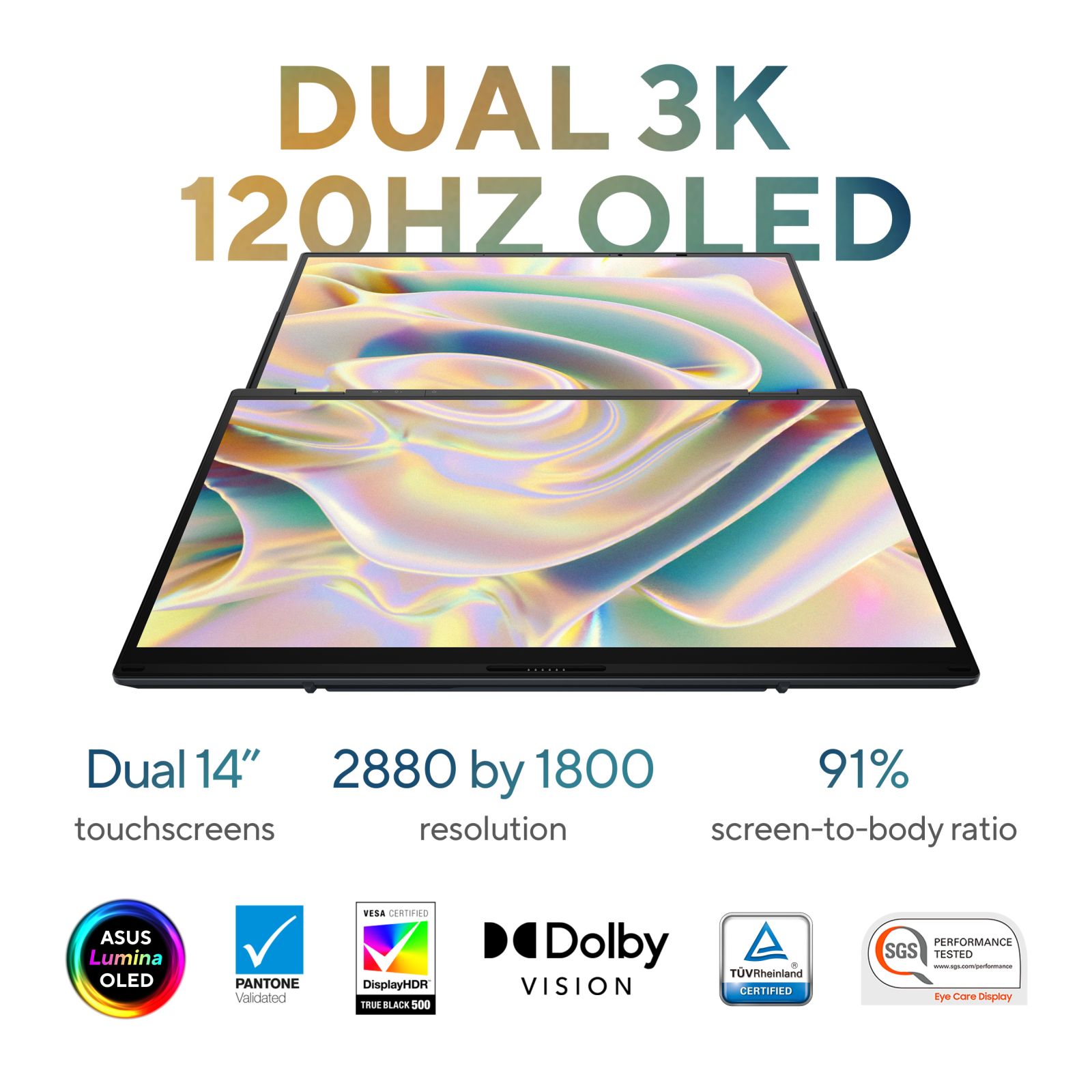 ASUS Zenbook Duo Intel Core Ultra 9 285H Touchscreen Laptop (32GB, 1TB SSD, Windows 11 Home, 14 inch OLED Display, MS Office Home 2024, Inkwell Gray, 1.65 KG) ASUS Zenbook Duo Intel Core Ultra 9 285H Touchscreen Laptop (32GB, 1TB SSD, Windows 11 Home, 14 inch OLED Display, MS Office Home 2024, Inkwell Gray, 1.65 KG)_5