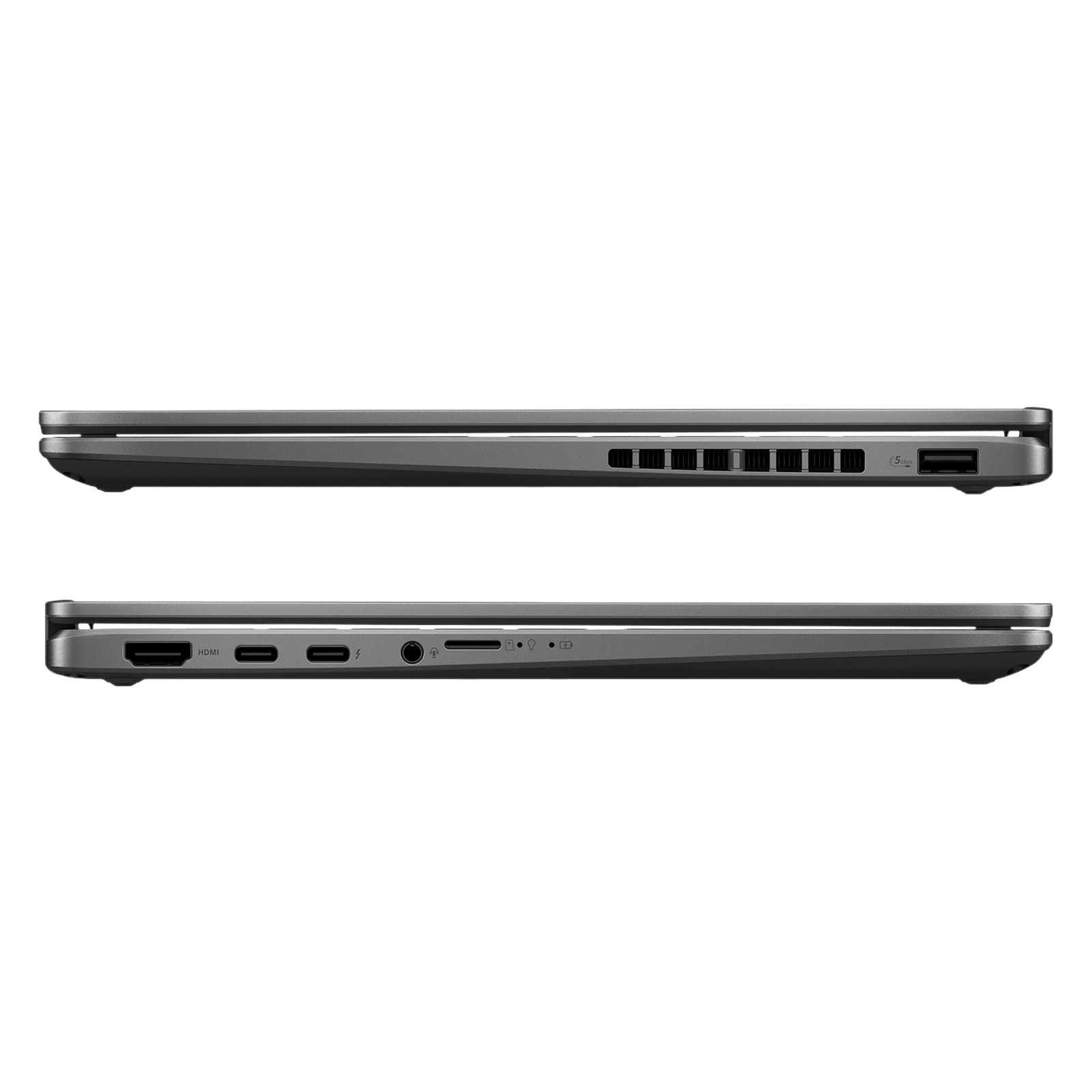 ASUS Vivobook 14 Flip Intel Core Ultra 5 Touchscreen 2-in-1 Laptop (16GB, 512GB SSD, Windows 11 Home, 14 inch OLED Display, MS Office Home 2024 & MS 365 Basic, Matte Gray, 1.57 KG)_6