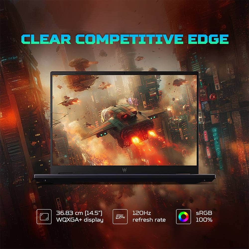acer Predator Helios Neo 14 Intel Core Ultra 7 Gaming Laptop (16GB, 1TB SSD, Windows 11 Home, 6GB Graphics, 14.5 inch 120 Hz WUXGA IPS Display, NVIDIA Geforce RTX 4050, MS Office, Abyssal Black, 1.99 KG)_1