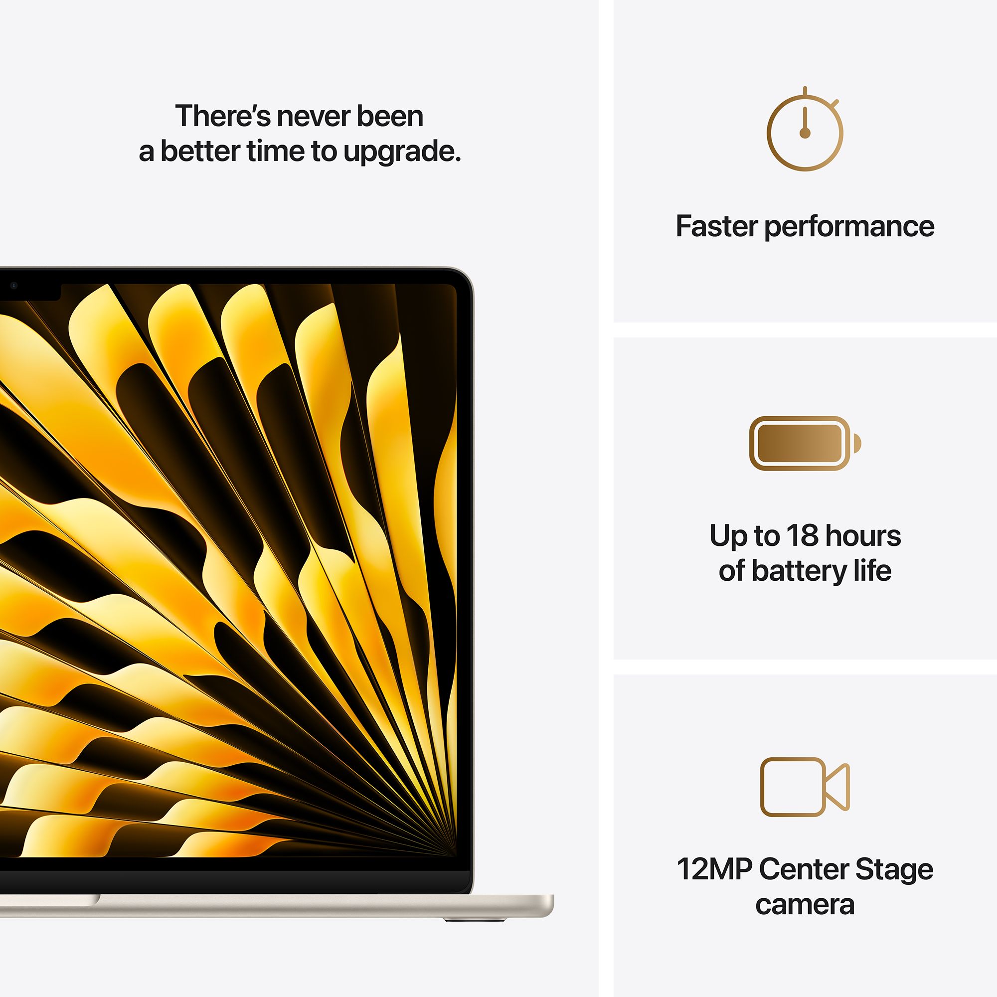 Apple MacBook Air (15.3 inch, M4, 16GB, 256GB, macOS, Starlight) Apple MacBook Air (15.3 inch, M4, 16GB, 256GB, macOS, Starlight)_10
