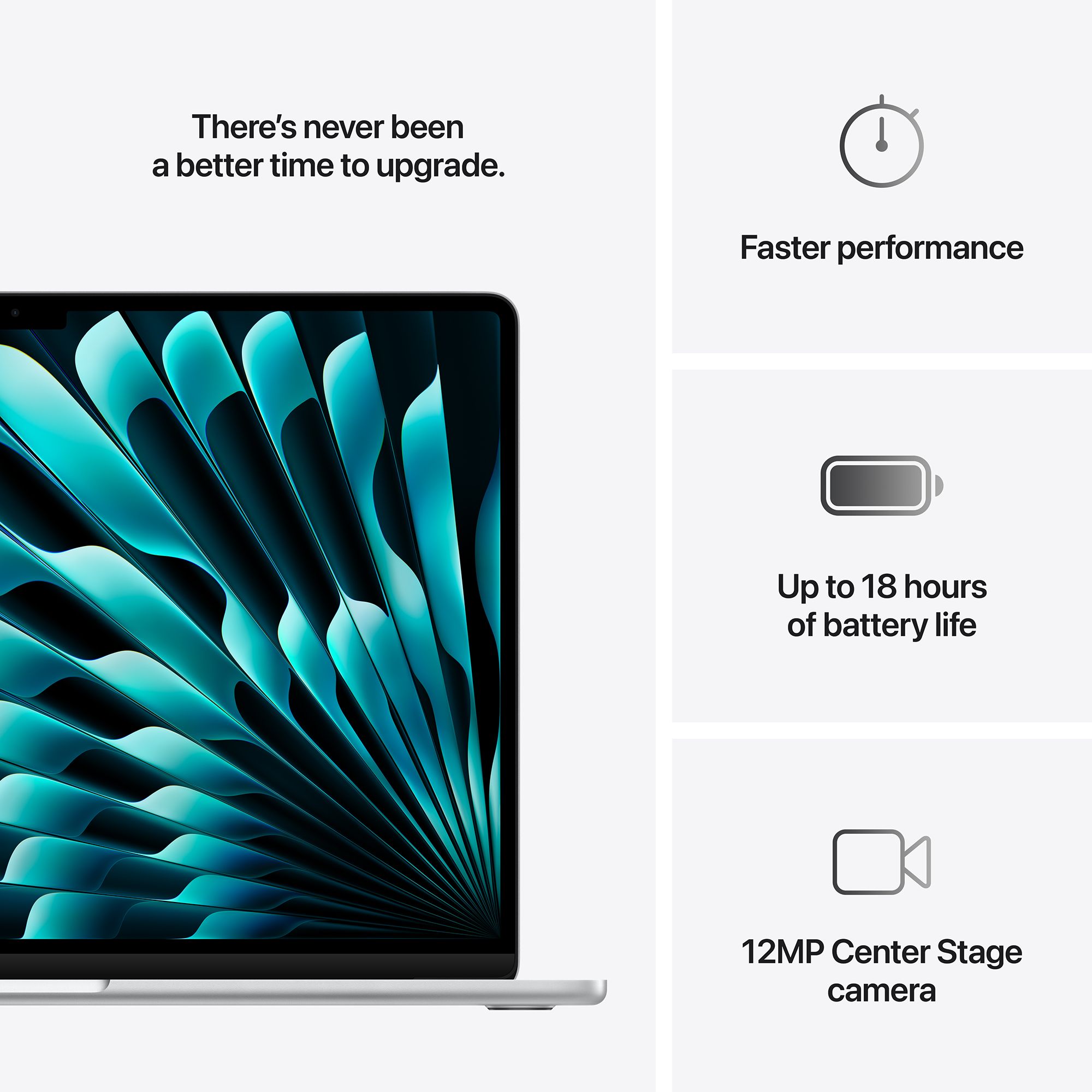 Apple MacBook Air (15.3 inch, M4, 16GB, 512GB, macOS, Silver) Apple MacBook Air (15.3 inch, M4, 16GB, 512GB, macOS, Silver)_10