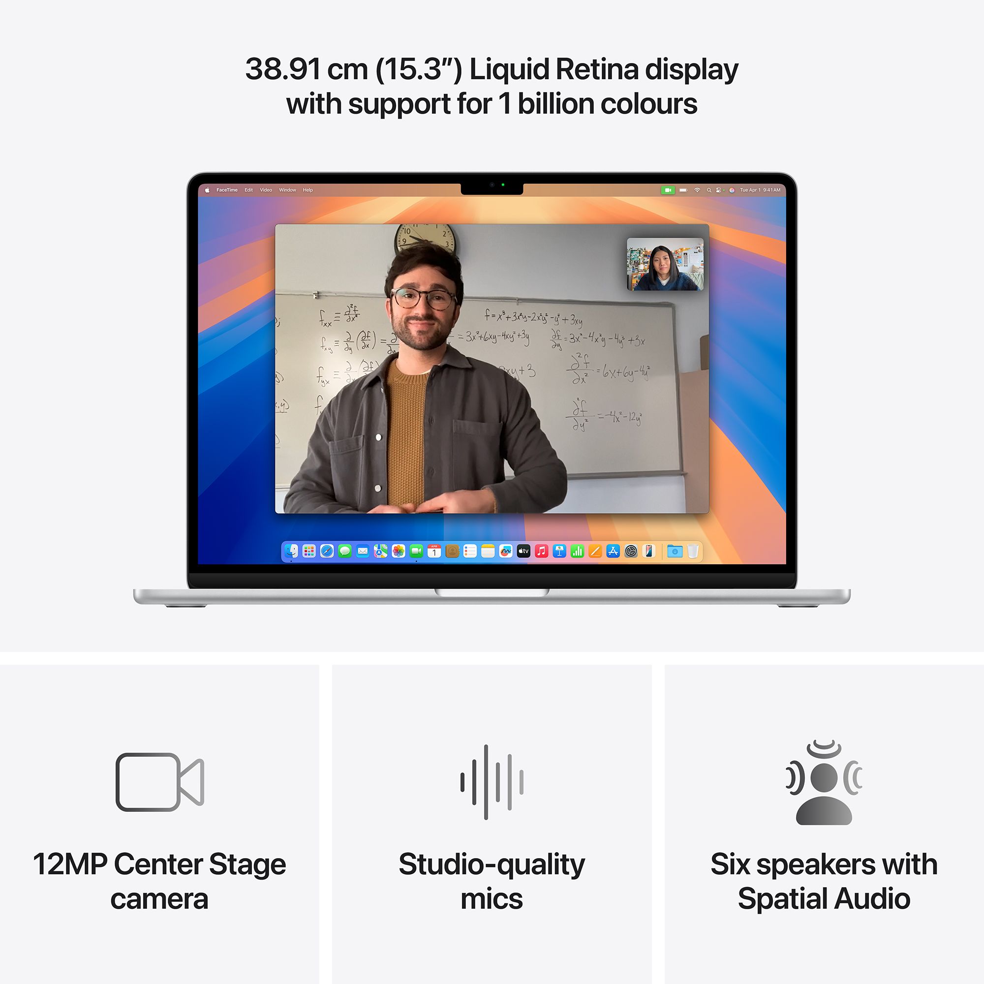 Apple MacBook Air (15.3 inch, M4, 24GB, 512GB, macOS, Silver) Apple MacBook Air (15.3 inch, M4, 24GB, 512GB, macOS, Silver)_5