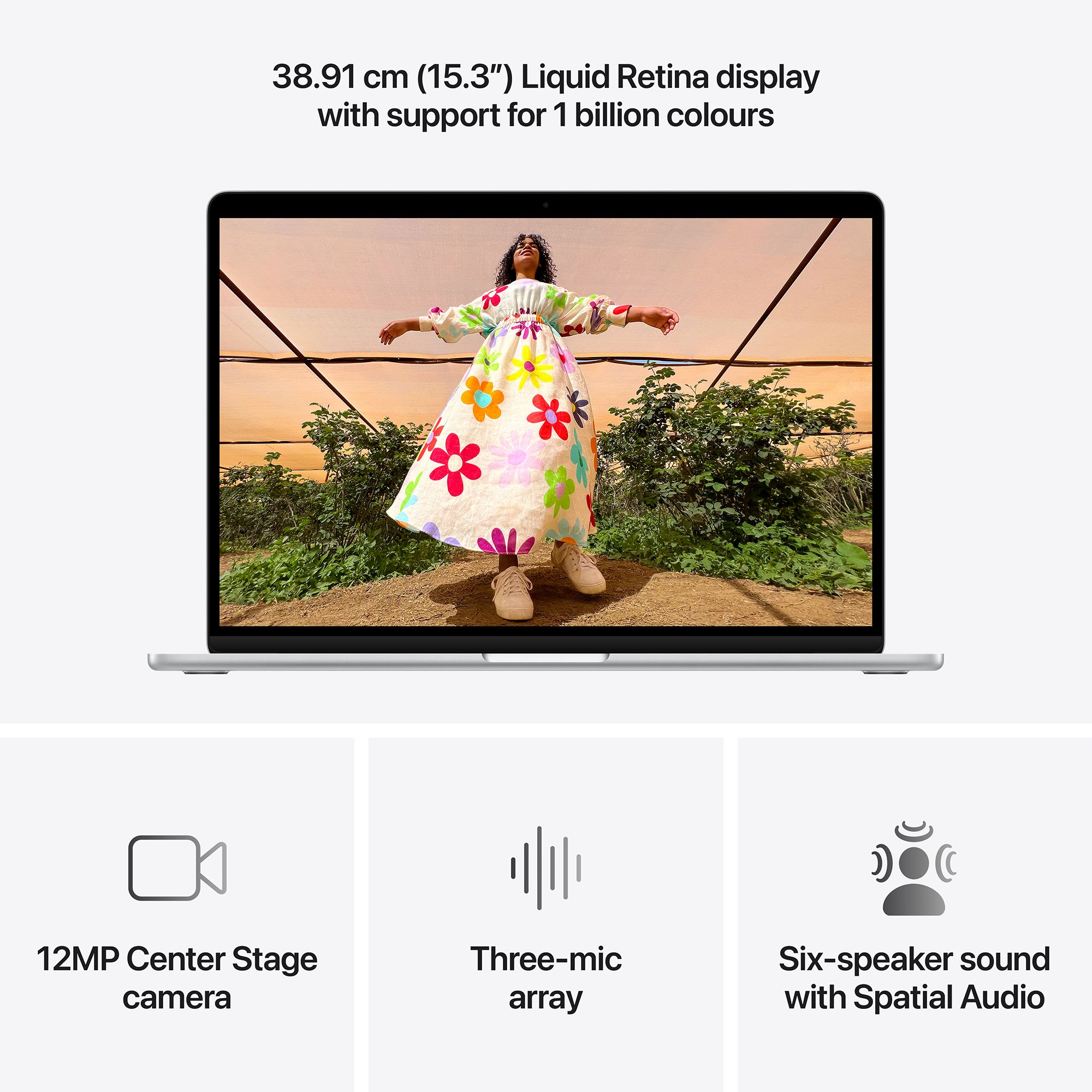 Apple MacBook Air (15.3 inch, M5, 24GB, 1TB, macOS Tahoe, Silver) Apple MacBook Air (15.3 inch, M5, 24GB, 1TB, macOS Tahoe, Silver)_5