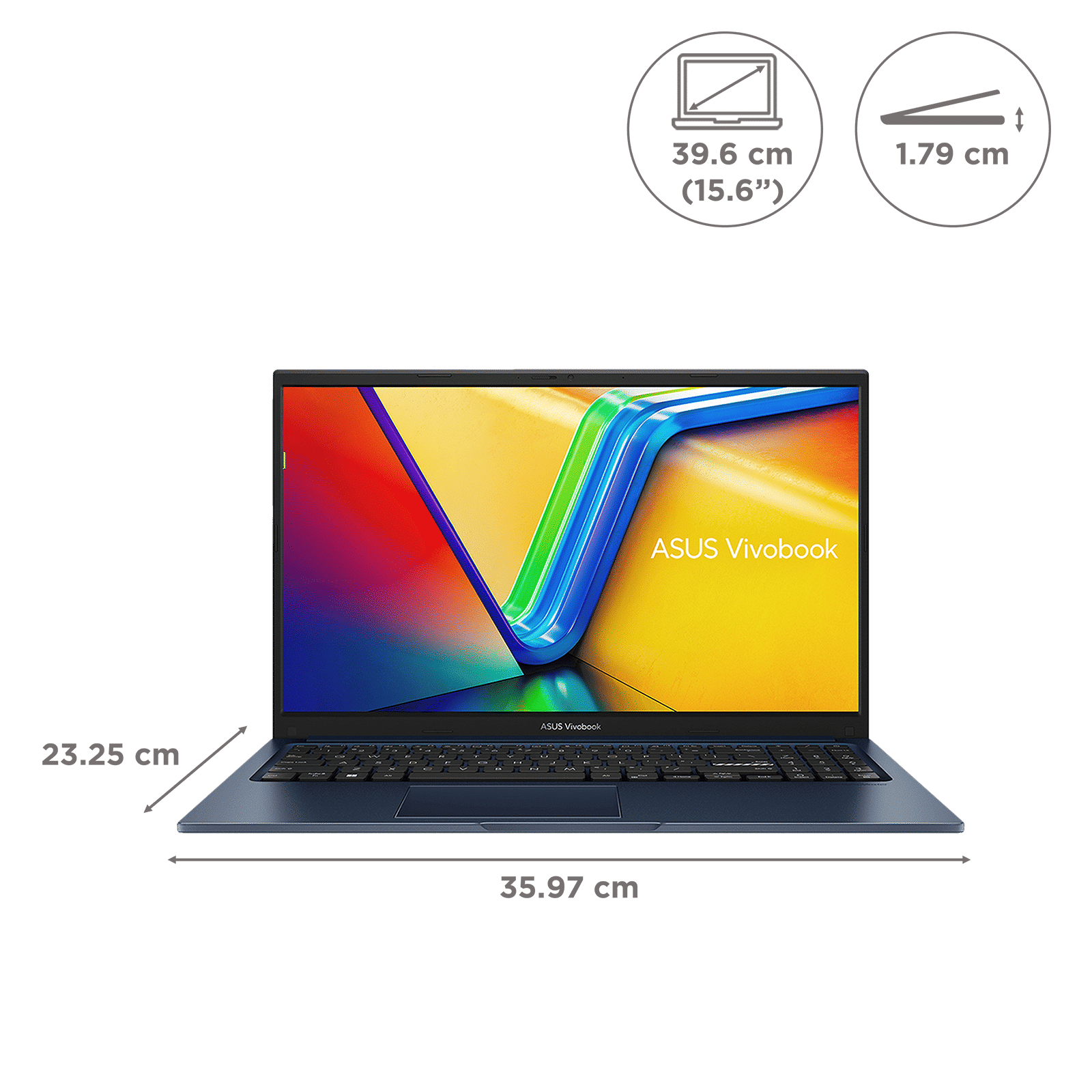 ASUS Vivobook 15 Intel Core i3 13th Gen Touchscreen Thin & Light Laptop (8GB, 512GB SSD, Windows 11 Home, 15.6 inch Full HD Display, MS Office Home 2024, Quiet Blue, 1.7 KG) ASUS Vivobook 15 Intel Core i3 13th Gen Touchscreen Thin & Light Laptop (8GB, 512GB SSD, Windows 11 Home, 15.6 inch Full HD Display, MS Office Home 2024, Quiet Blue, 1.7 KG)_8
