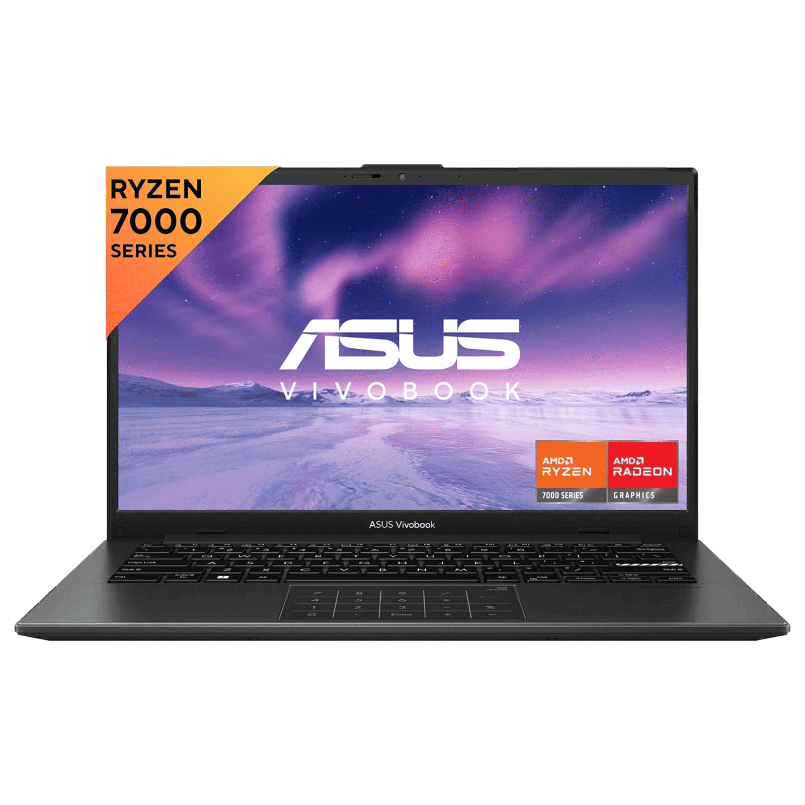ASUS Vivobook Go 14 AMD Ryzen 3 7320U Thin & Light Laptop (8GB, 512GB SSD, Windows 11 Home, 14 inch Full HD Display, MS Office Home 2024, Mixed Black, 1.38 KG)_1