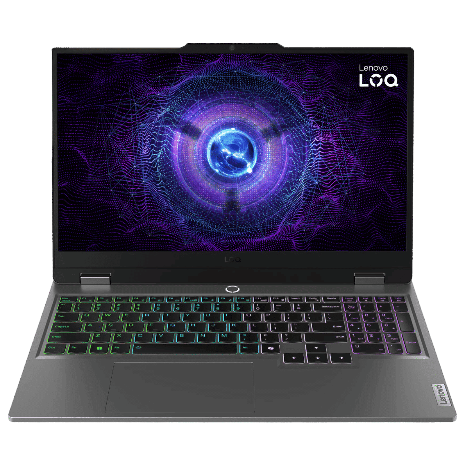 Lenovo LOQ 15IRX9 Intel Core i5 13th Gen Gaming Laptop (16GB, 512GB SSD, Windows 11 Home, 6GB Graphics, 15.6 inch 144 Hz Full HD IPS Display, NVIDIA GeForce RTX 3050, MS Office Home 2024, Luna Grey, 2.38 KG)_1