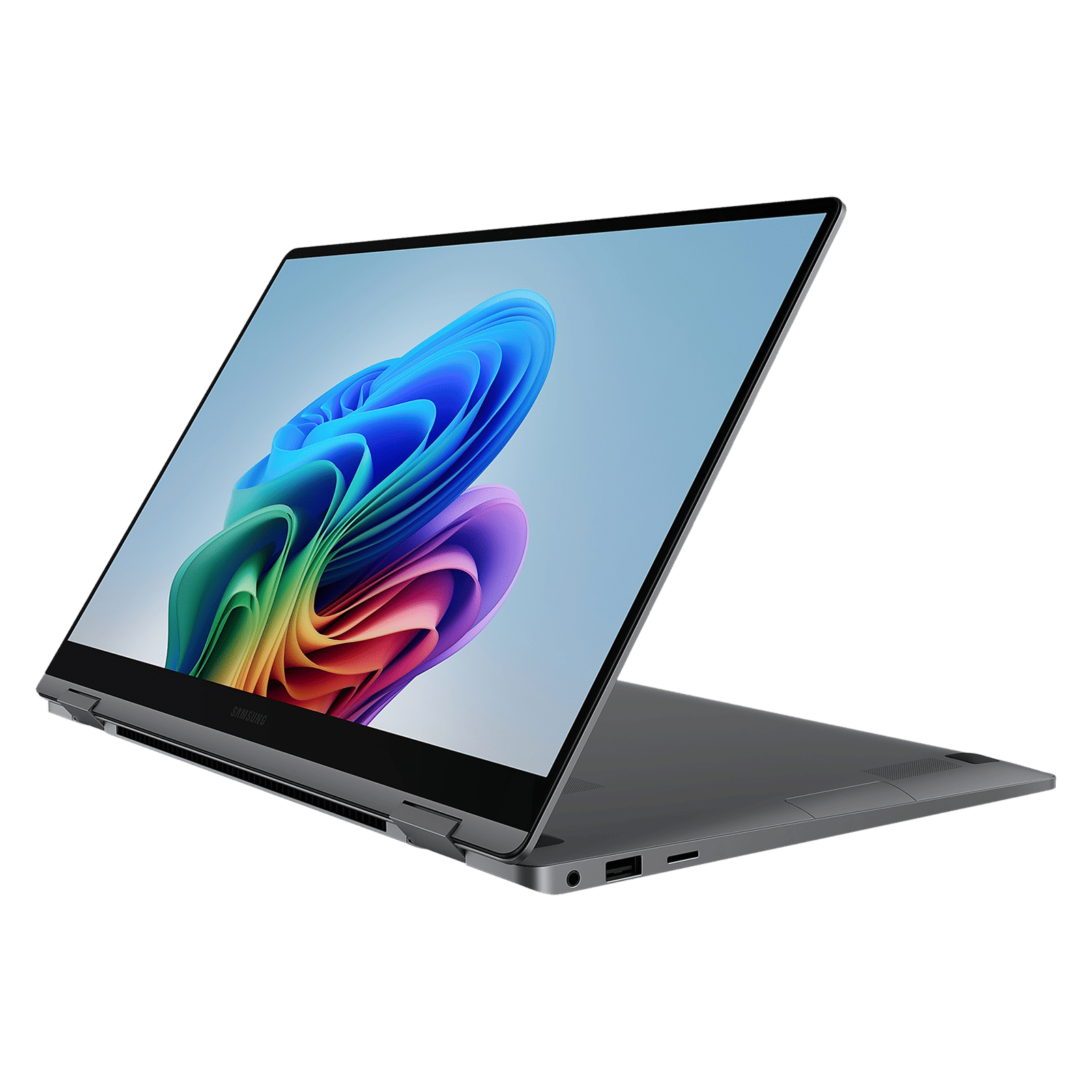 SAMSUNG Galaxy Book5 360 Intel Core Ultra 7 Touchscreen Thin & Light Laptop (16GB, 1TB SSD, Windows 11 Home, 8GB Graphics, 15.5 inch FHD AMOLED Display, MS Office 2021, Gray, 1.46 KG)_4
