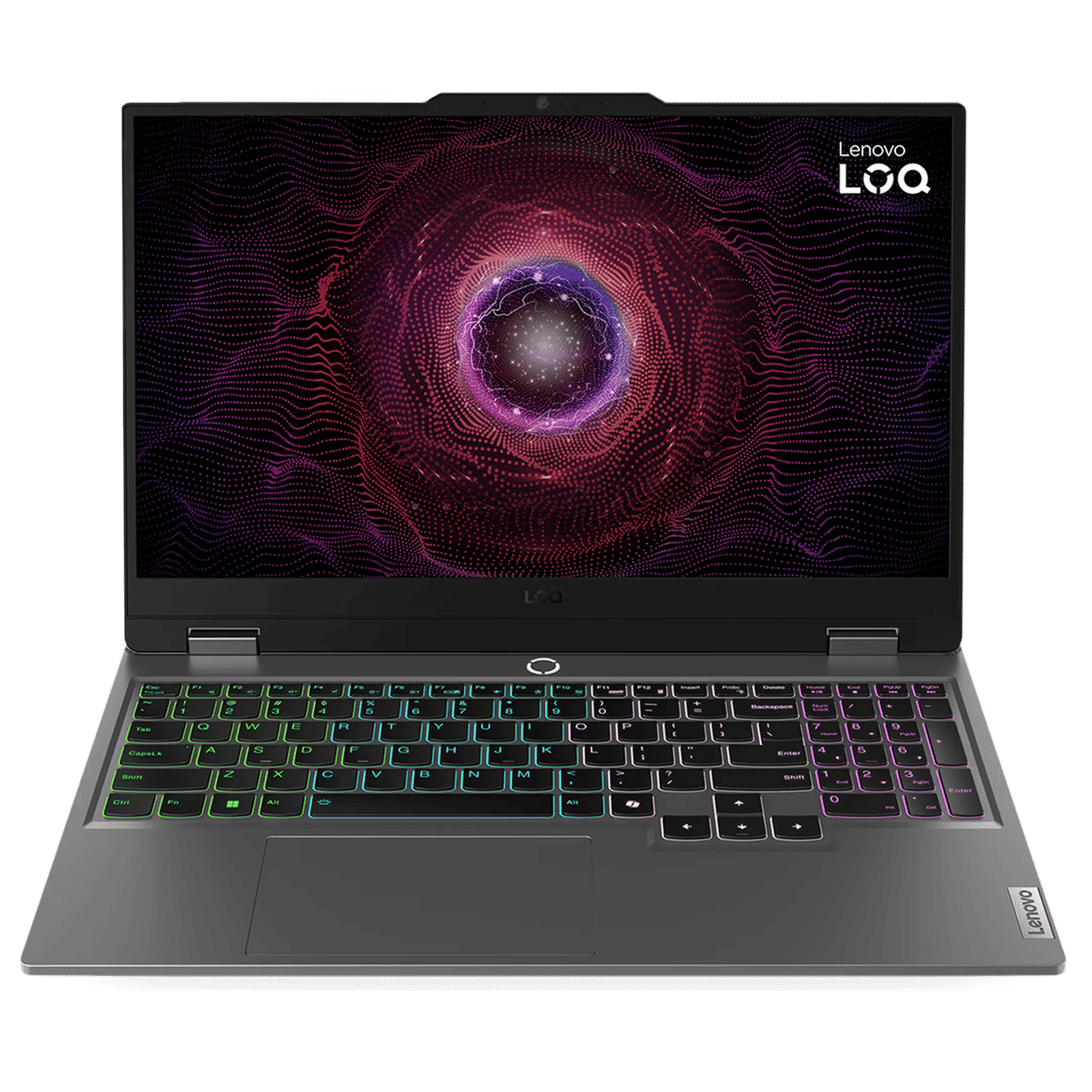 Lenovo LOQ 15ARP9 AMD Ryzen 5 Gaming Laptop (24GB, 512GB SSD, Windows 11 Home, 6GB Graphics, 15.6 inch 144 Hz Full HD IPS Display, NVIDIA GeForce RTX 3050, MS Office Home 2024, Luna Grey, 2.38 KG)_1
