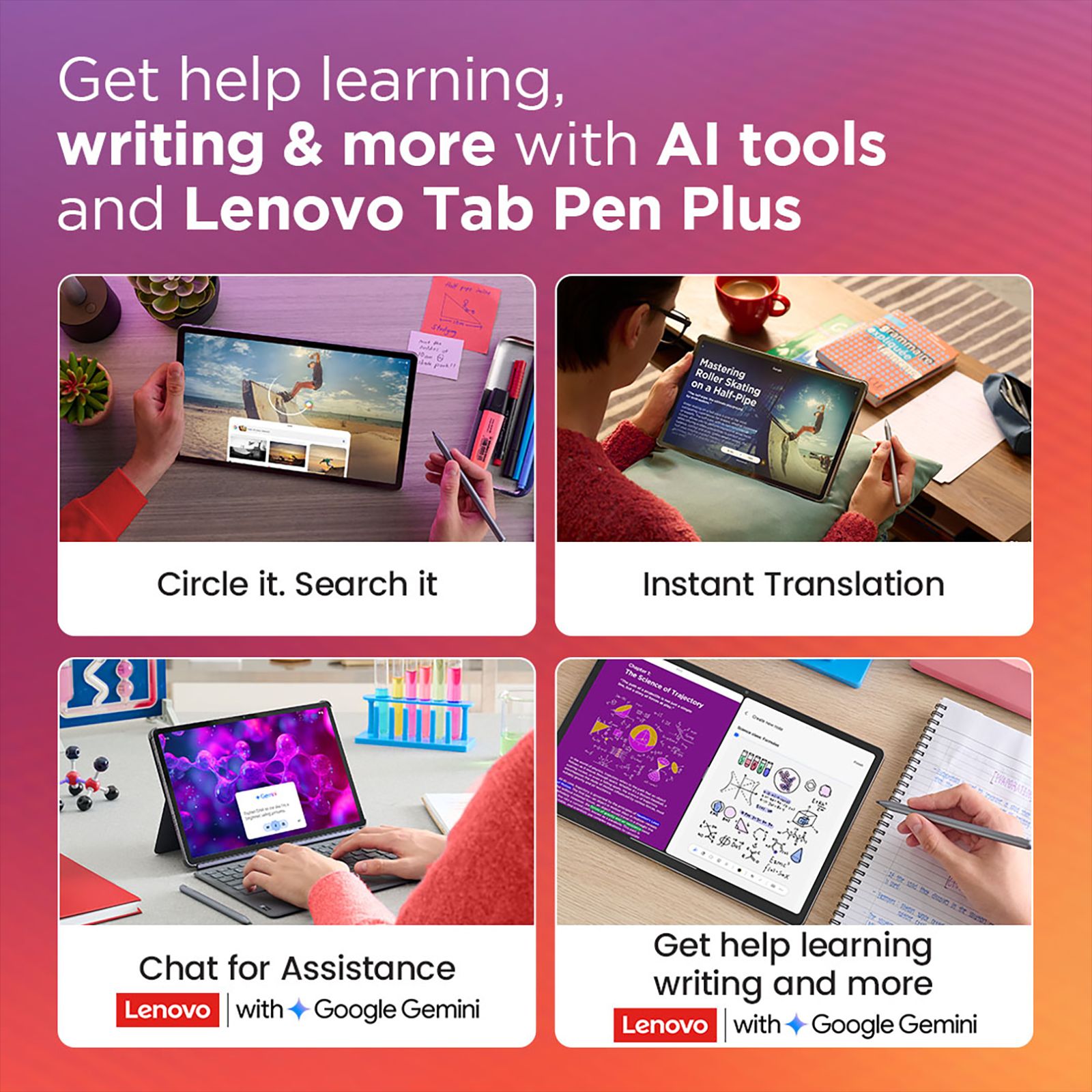 Lenovo Idea Tab Pro Wi-Fi Android Tablet with Tab Pen Plus (12.7 Inch, 8GB RAM, 128GB ROM, Luna Grey) Lenovo Idea Tab Pro Wi-Fi Android Tablet with Tab Pen Plus (12.7 Inch, 8GB RAM, 128GB ROM, Luna Grey)_9