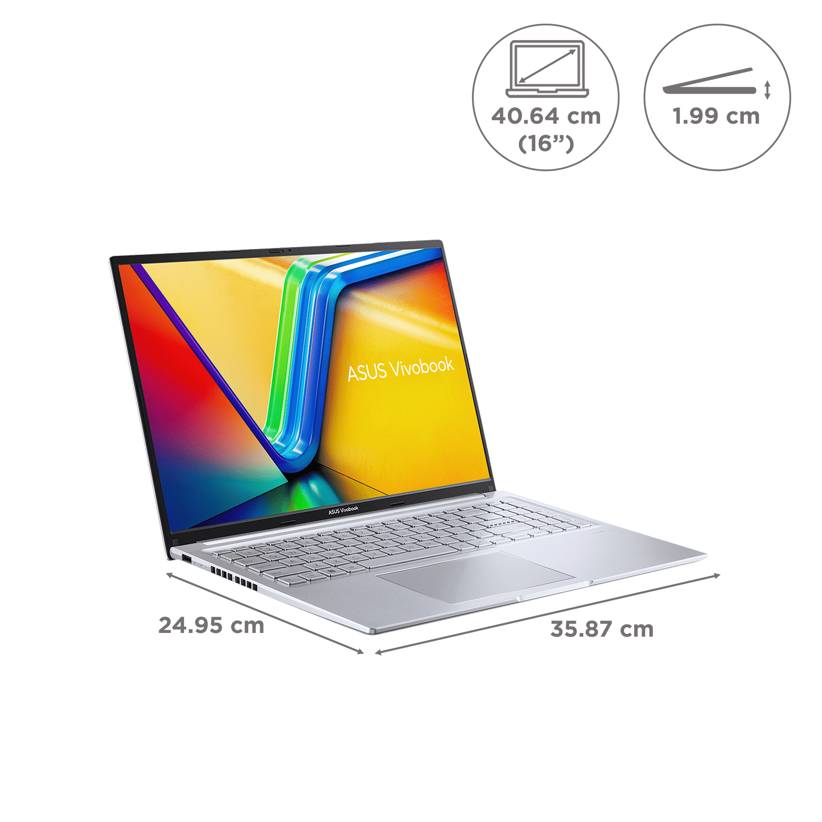 ASUS Vivobook 16 X1605VA-MB1628WS Intel Core i7 13th Gen Laptop (16GB, 512GB SSD, Windows 11 Home, 16 inch WUXGA IPS Display, MS Office 2024, Cool Silver, 1.88 KG)_10