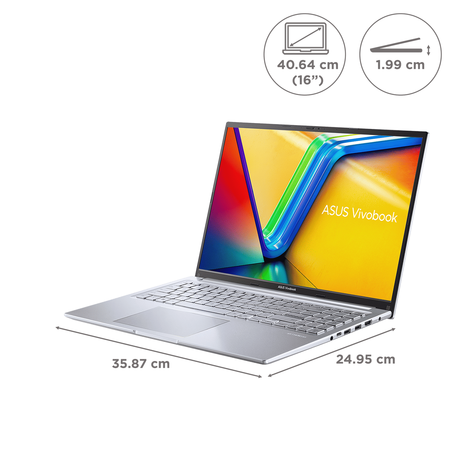 ASUS Vivobook 16 X1605VA-MB1627WS Intel Core i5 13th Gen Thin & Light Laptop (16GB, 512GB SSD, Windows 11 Home, 16 inch WUXGA IPS Display, MS Office 2024, Cool Silver, 1.88 KG) ASUS Vivobook 16 X1605VA-MB1627WS Intel Core i5 13th Gen Thin & Light Laptop (16GB, 512GB SSD, Windows 11 Home, 16 inch WUXGA IPS Display, MS Office 2024, Cool Silver, 1.88 KG)_13