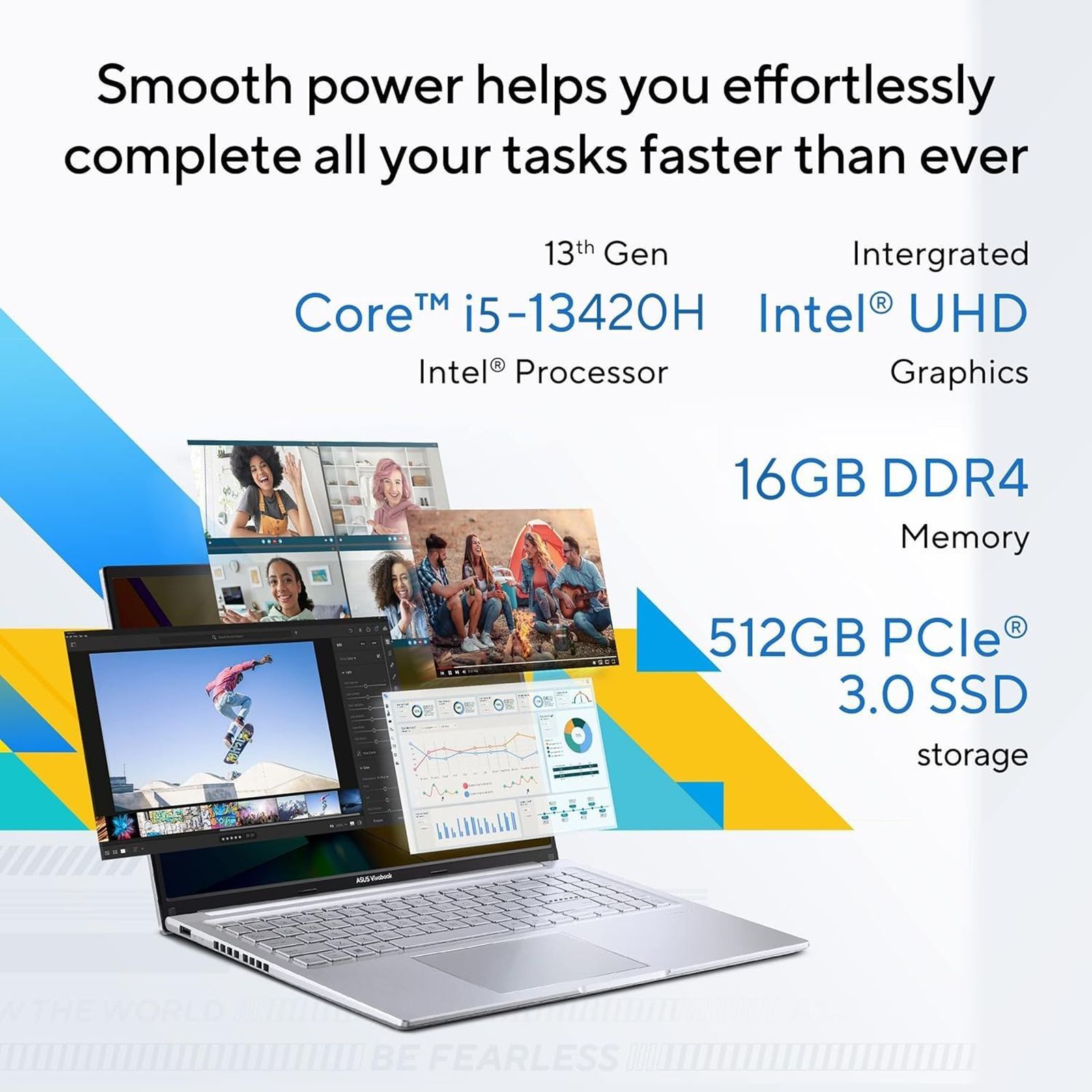 ASUS Vivobook 16 X1605VA-MB1627WS Intel Core i5 13th Gen Thin & Light Laptop (16GB, 512GB SSD, Windows 11 Home, 16 inch WUXGA IPS Display, MS Office 2024, Cool Silver, 1.88 KG) ASUS Vivobook 16 X1605VA-MB1627WS Intel Core i5 13th Gen Thin & Light Laptop (16GB, 512GB SSD, Windows 11 Home, 16 inch WUXGA IPS Display, MS Office 2024, Cool Silver, 1.88 KG)_2
