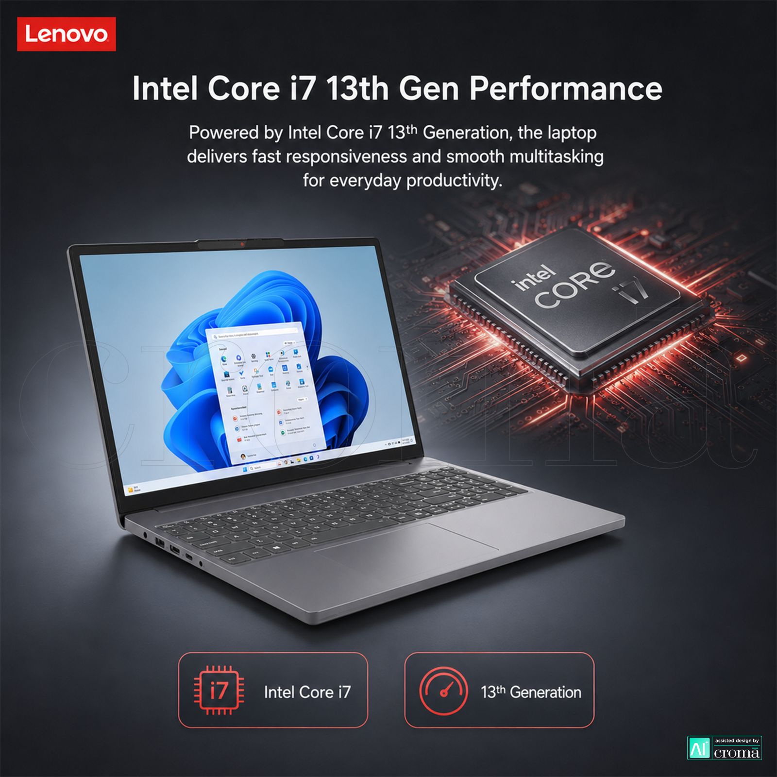 Lenovo IdeaPad Slim 3 15IRH10 Intel Core i7 13th Gen Thin & Light Laptop (16GB, 512GB SSD, Windows 11 Home, 15.3 inch WUXGA IPS Display, MS Office 2024, Luna Grey, 1.59 KG) Lenovo IdeaPad Slim 3 15IRH10 Intel Core i7 13th Gen Thin & Light Laptop (16GB, 512GB SSD, Windows 11 Home, 15.3 inch WUXGA IPS Display, MS Office 2024, Luna Grey, 1.59 KG)_4