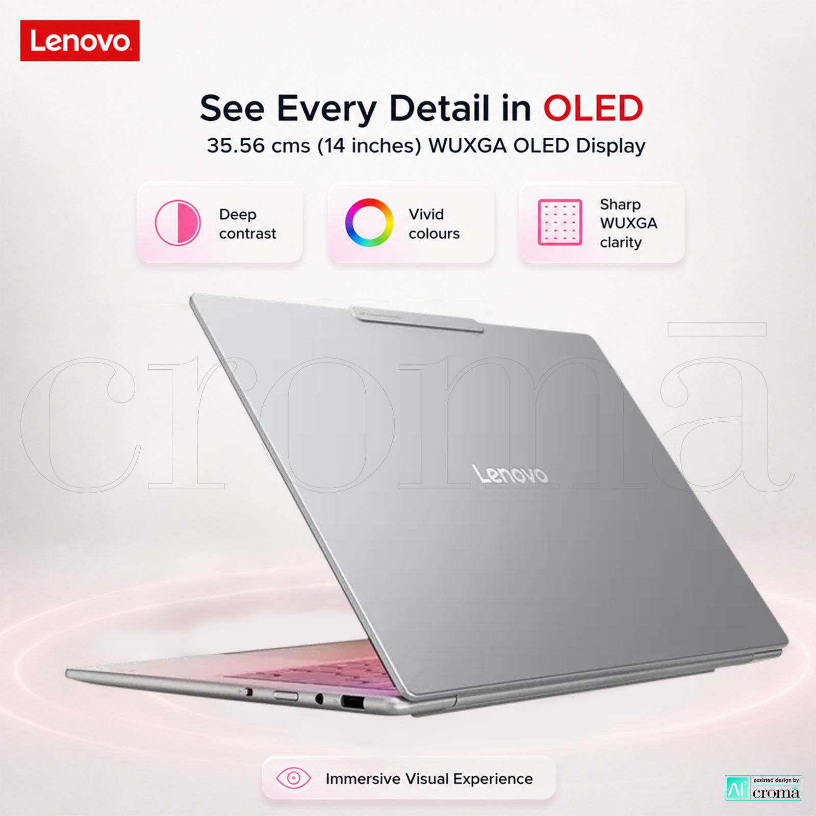 Lenovo Yoga Slim 7 14ILL10 Intel Core Ultra 5 Laptop (16GB, 1TB SSD, Windows 11 Home, 14 inch WUXGA OLED Display, MS Office 2024, Luna Grey, 1.19 KG) Lenovo Yoga Slim 7 14ILL10 Intel Core Ultra 5 Laptop (16GB, 1TB SSD, Windows 11 Home, 14 inch WUXGA OLED Display, MS Office 2024, Luna Grey, 1.19 KG)_3