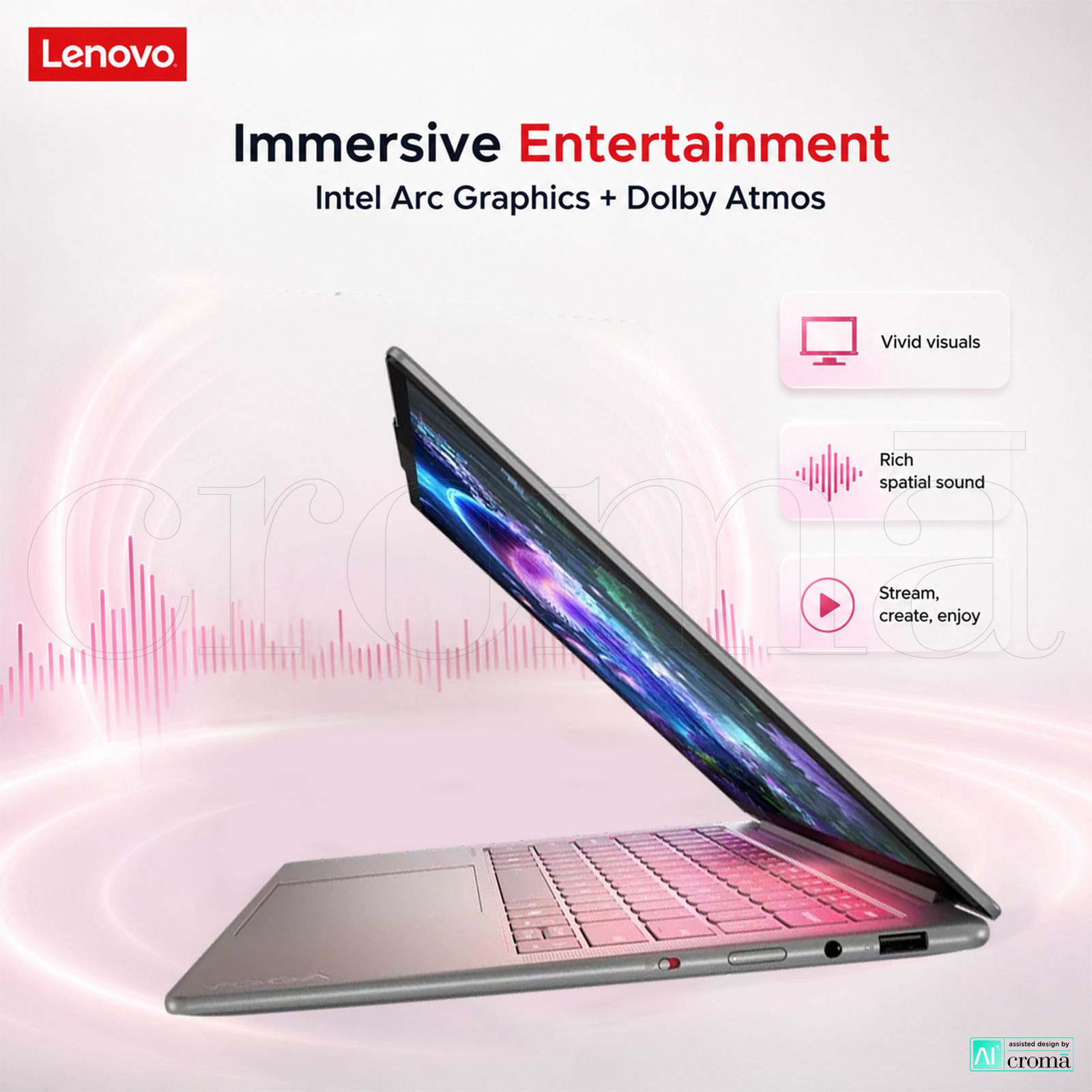 Lenovo Yoga Slim 7 14ILL10 Intel Core Ultra 5 Laptop (16GB, 1TB SSD, Windows 11 Home, 14 inch WUXGA OLED Display, MS Office 2024, Luna Grey, 1.19 KG) Lenovo Yoga Slim 7 14ILL10 Intel Core Ultra 5 Laptop (16GB, 1TB SSD, Windows 11 Home, 14 inch WUXGA OLED Display, MS Office 2024, Luna Grey, 1.19 KG)_6
