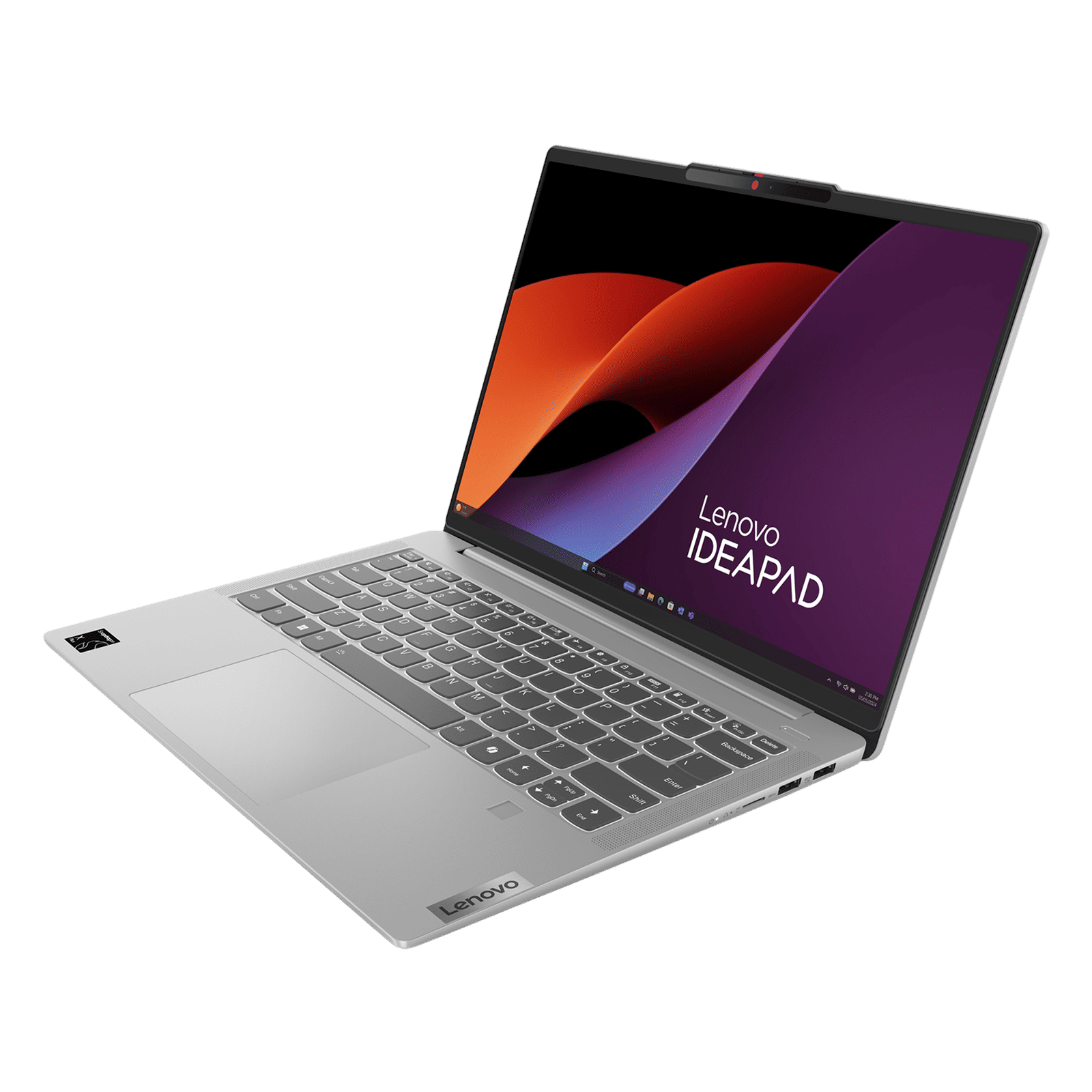 Lenovo IdeaPad Slim 5 14Q8X9 Qualcomm Snapdragon X Plus Thin & Light Laptop (16GB, 1TB SSD, Windows 11 Home, 14 inch WUXGA IPS Display, MS Office Home 2024, Cloud Grey, 1.48 KG)_4
