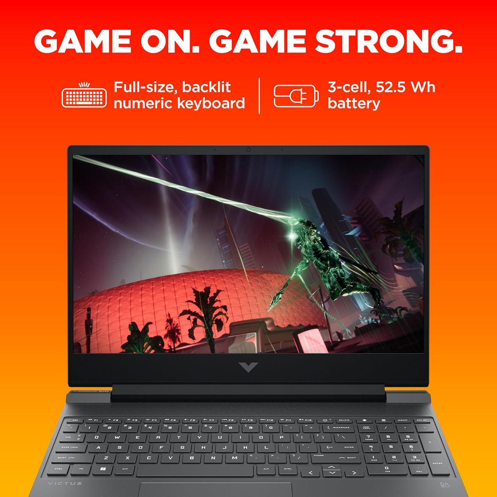 HP Victus 15-fb0185AX AMD Ryzen 5-5600H Gaming Laptop (8GB, 512GB SSD, Windows 11 Home, 4GB Graphics, 15.6 inch 144 Hz Full HD IPS Display, AMD Radeon RX 6500M, MS Office & Home 2021, Mica Silver, 2.29 KG)_12