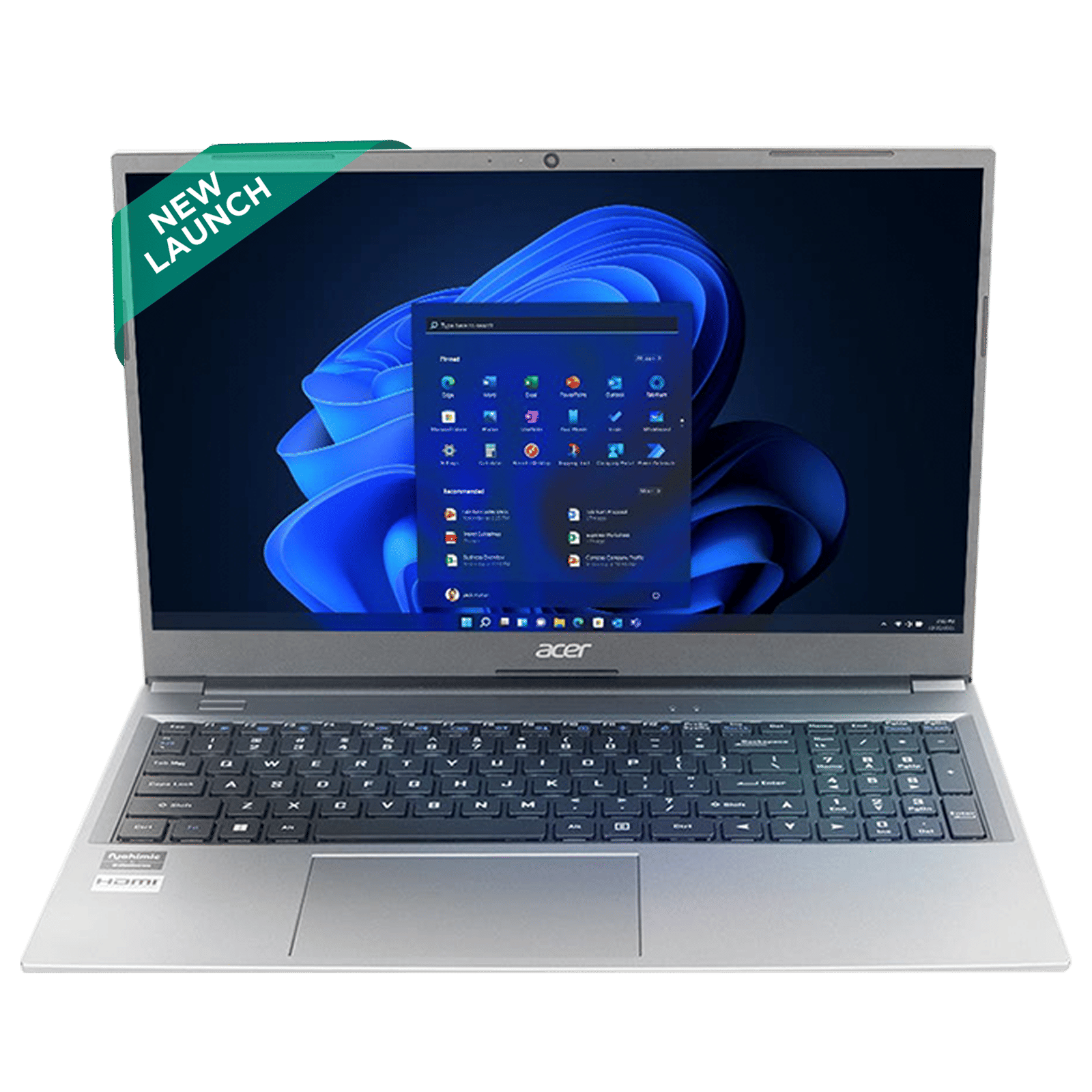 acer Aspire Lite AL15-52 Intel Core i3 12th Gen Thin & Light Laptop (8GB RAM, 512GB SSD, Windows 11 Home, 15.6 inch Full HD Display, MS Office, Steel Gray, 1.59 KG)_1