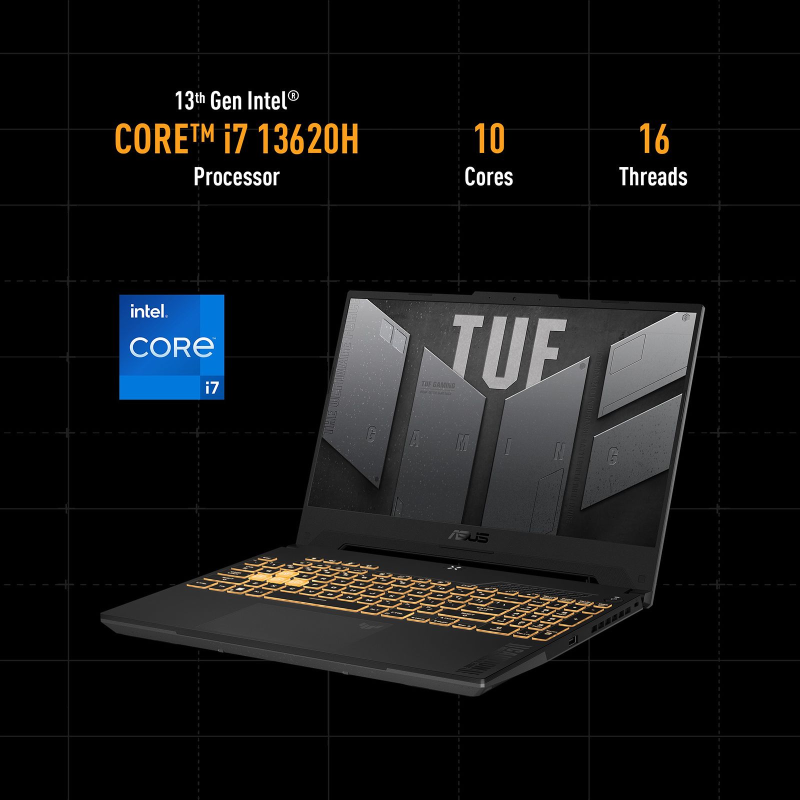 ASUS TUF A15 FX507VV-LP487WS Intel Core i7 13th Gen Gaming Laptop (16GB, 1TB SSD, Windows 11 Home, 8GB Graphics, 15.6 inch 144Hz Full HD Display, NVIDIA GeForce RTX 4060, MS Office Home 2024, Mecha Gray, 2.20 KG) ASUS TUF A15 FX507VV-LP487WS Intel Core i7 13th Gen Gaming Laptop (16GB, 1TB SSD, Windows 11 Home, 8GB Graphics, 15.6 inch 144Hz Full HD Display, NVIDIA GeForce RTX 4060, MS Office Home 2024, Mecha Gray, 2.20 KG)_11