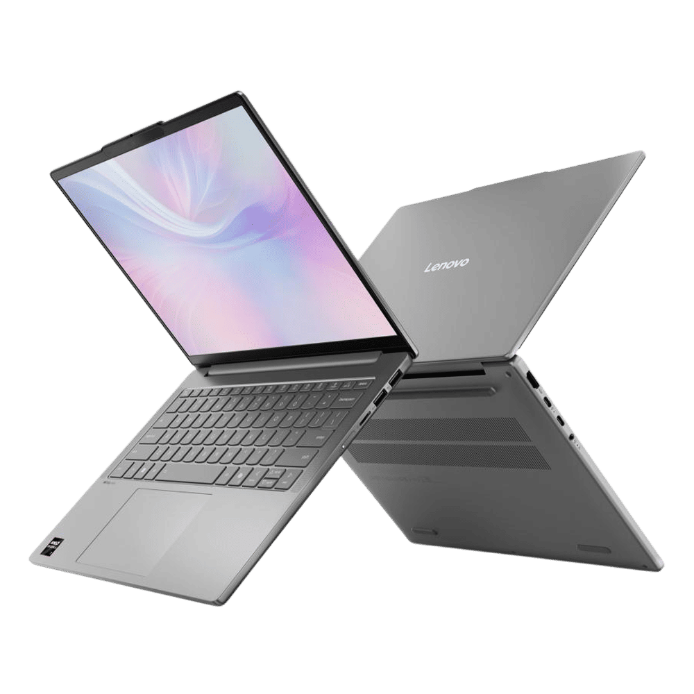 Lenovo IdeaPad Slim 5 14AKP10 AMD Ryzen AI 7 Thin & Light Laptop (24GB, 1TB SSD, Windows 11 Home, 14 inch WUXGA OLED Display, MS Office Home 2024, Luna Grey, 1.39 KG)_7