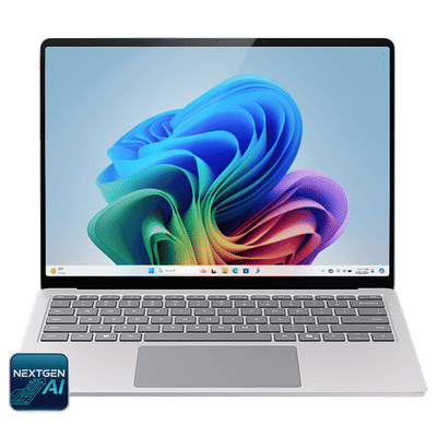 Microsoft Surface 7th Edition Qualcomm
                      Snapdragon X Plus Touchscreen Thin & Light
                      Laptop (16GB, 256GB SSD, Windows 11 Home, 13.8
                      inch LCD Display, Platinum, 1.34 KG)