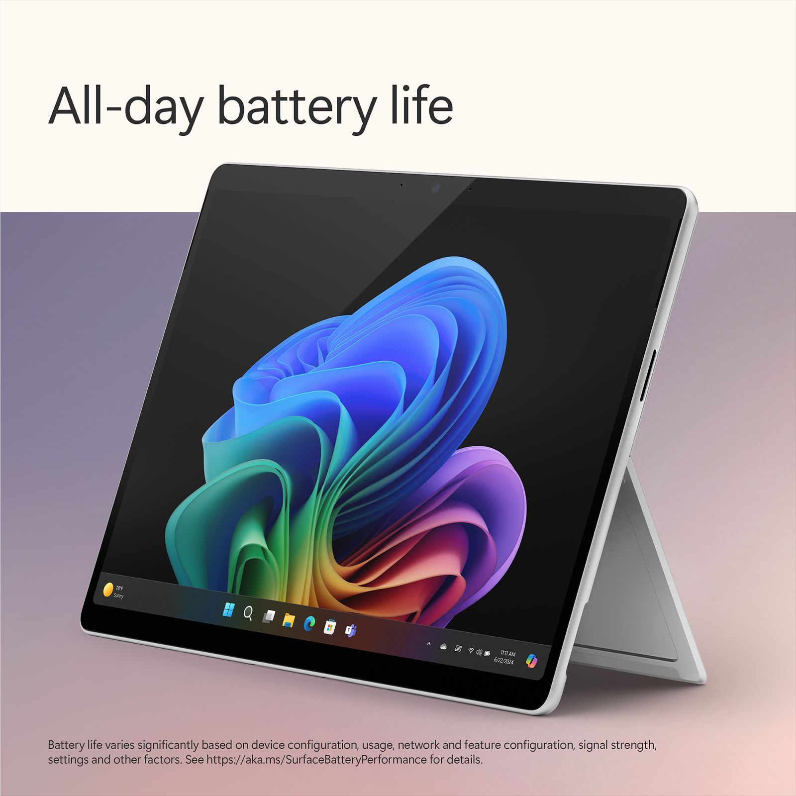 Microsoft Surface Pro 11th Edition Wi-Fi Windows 11 Home Tablet (13 Inch, 16GB RAM, 256GB ROM, Platinum) Microsoft Surface Pro 11th Edition Wi-Fi Windows 11 Home Tablet (13 Inch, 16GB RAM, 256GB ROM, Platinum)_3