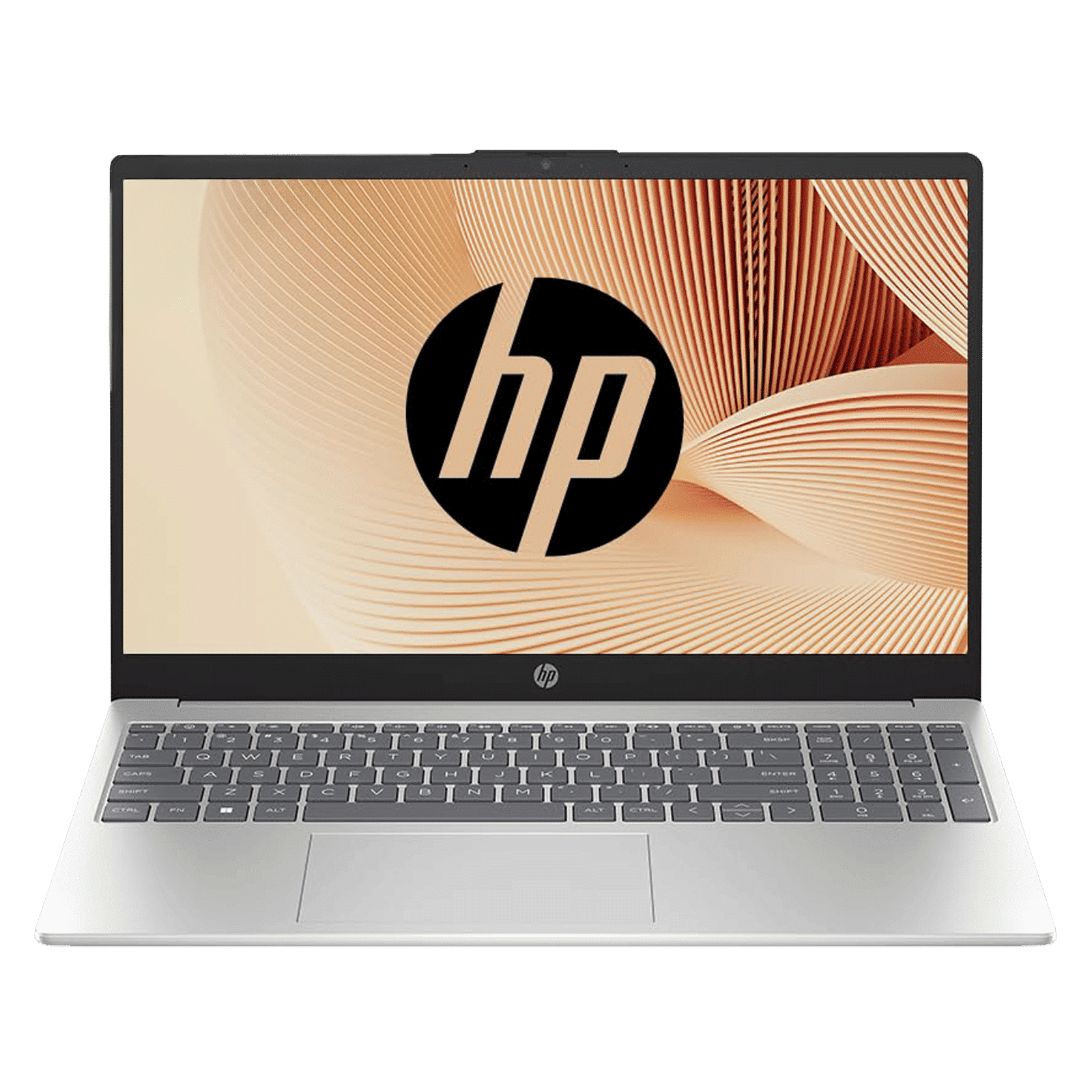 HP 15-fd0490TU Intel Core i3 13th Gen Thin & Light Laptop (8GB, 512GB SSD, Windows 11 Home, 15.6 inch Full HD Display, MS Office 2024, Natural Silver, 1.59 KG)_1
