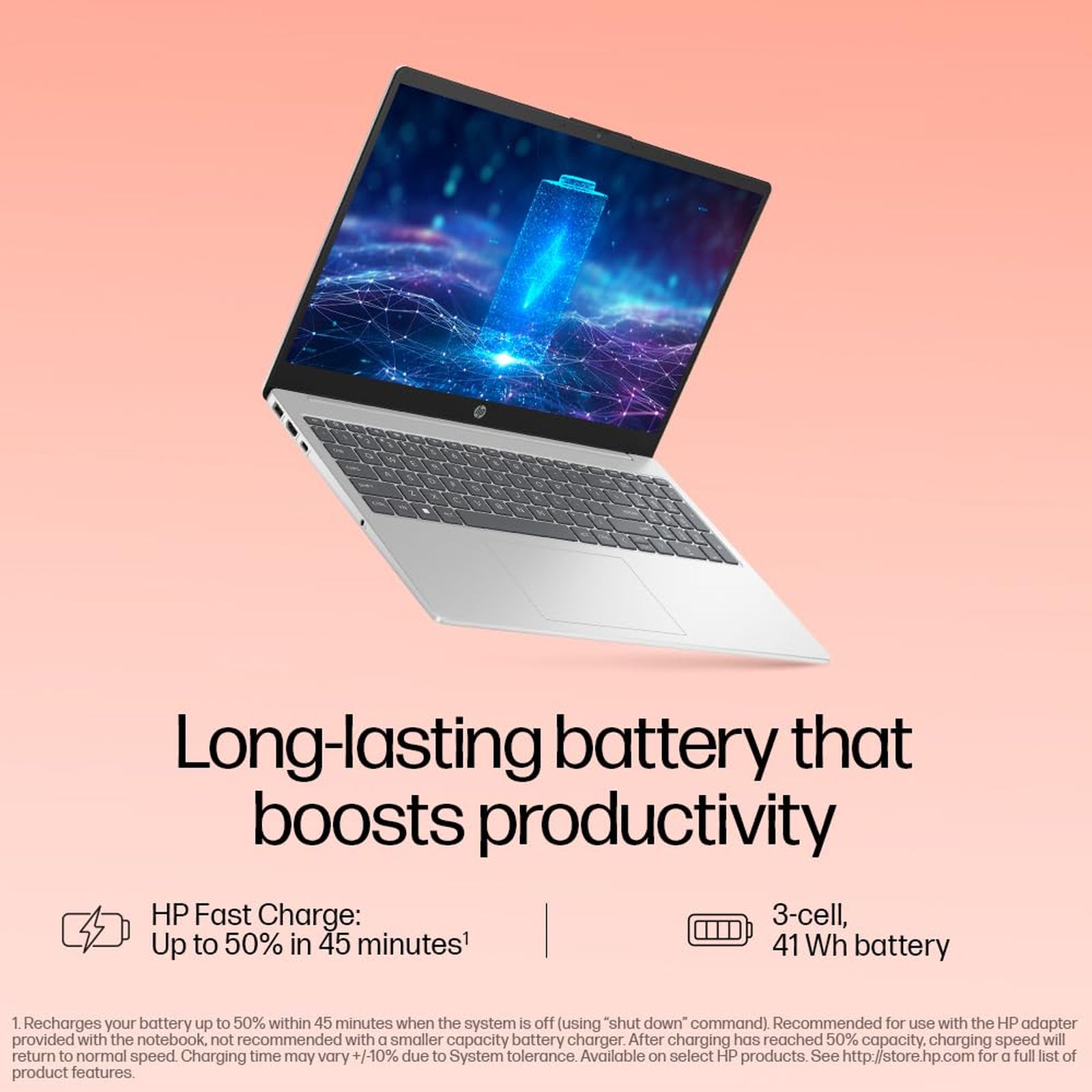 HP 15-fd0490TU Intel Core i3 13th Gen Thin & Light Laptop (8GB, 512GB SSD, Windows 11 Home, 15.6 inch Full HD Display, MS Office 2024, Natural Silver, 1.59 KG)_10