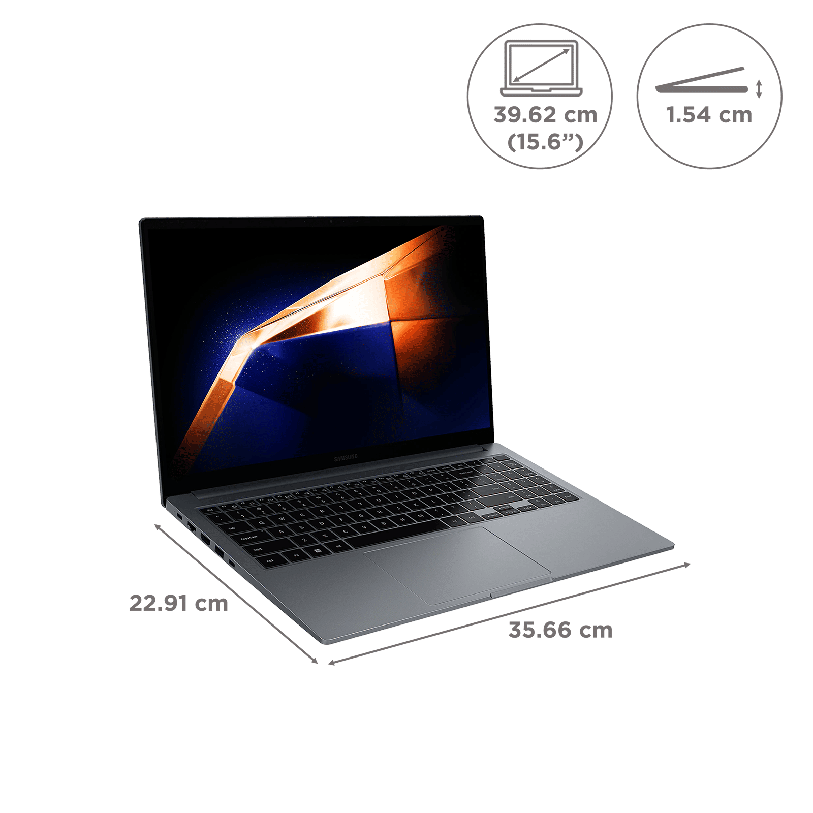 SAMSUNG Galaxy Book4 Intel Core 7 Thin & Light Laptop (16GB, 512GB SSD, Windows 11 Home, 15.6 inch Full HD LED Display, MS Office 2024, Gray, 1.55 KG) SAMSUNG Galaxy Book4 Intel Core 7 Thin & Light Laptop (16GB, 512GB SSD, Windows 11 Home, 15.6 inch Full HD LED Display, MS Office 2024, Gray, 1.55 KG)_2