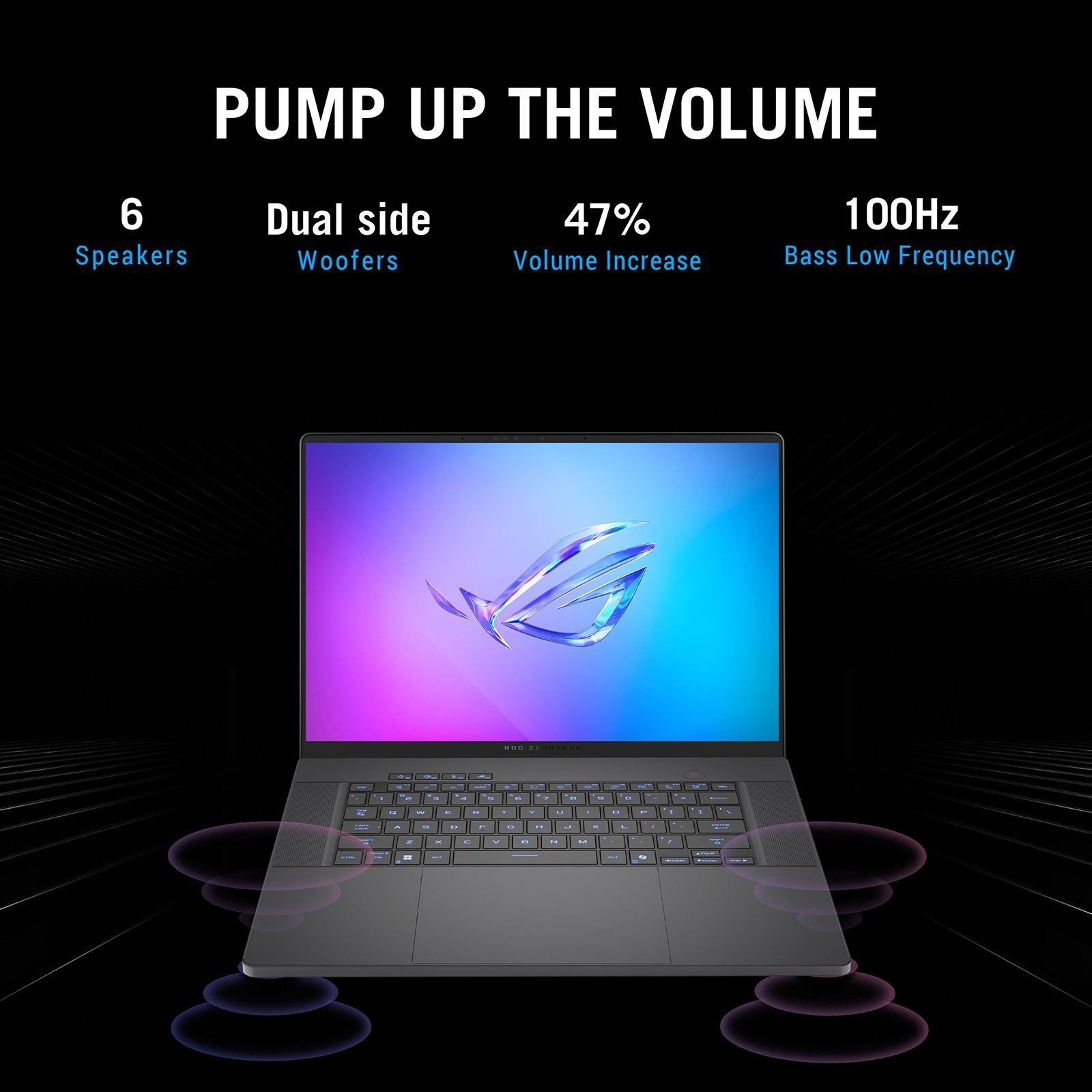 ASUS ROG Zephyrus G16 GU605CW-QR133WS Intel Core Ultra 9 Gaming Laptop (32GB, 2TB SSD, Windows 11 Home, 16GB Graphics, 16 inch 240Hz 2.5K OLED WQXGA Display, NVIDIA GeForce RTX 5080, MS Office Home 2024, Eclipse Gray, 1.95 KG)_9