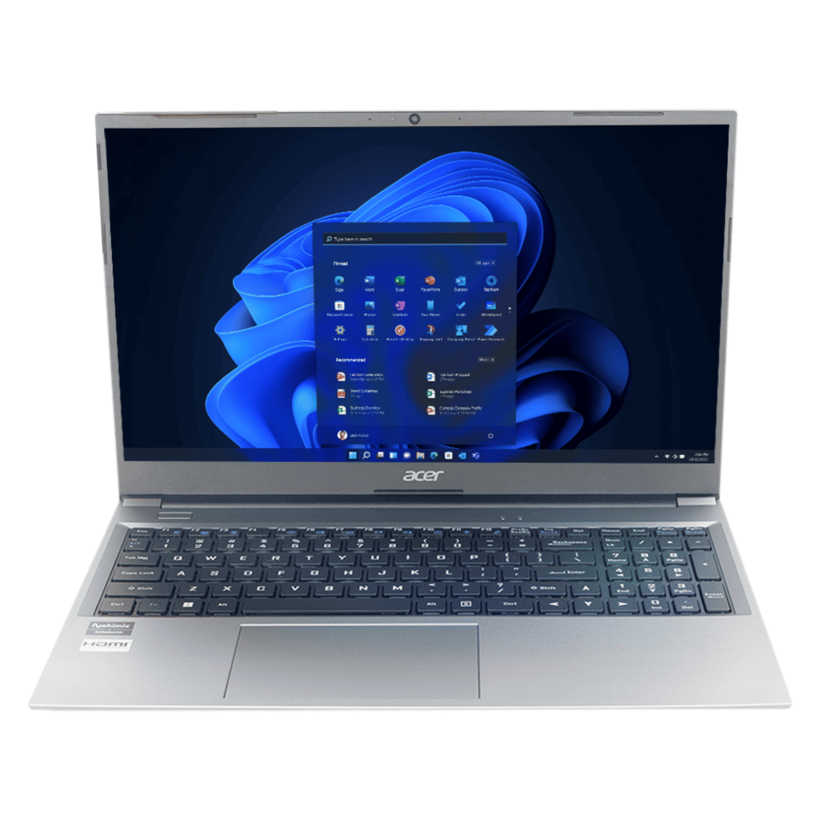 acer Aspire Lite AMD Ryzen 3 Laptop (8GB, 512GB SSD, Windows 11, 15.6 inch Full HD Display, MS Office, Steel Gray, 1.59 KG)_1