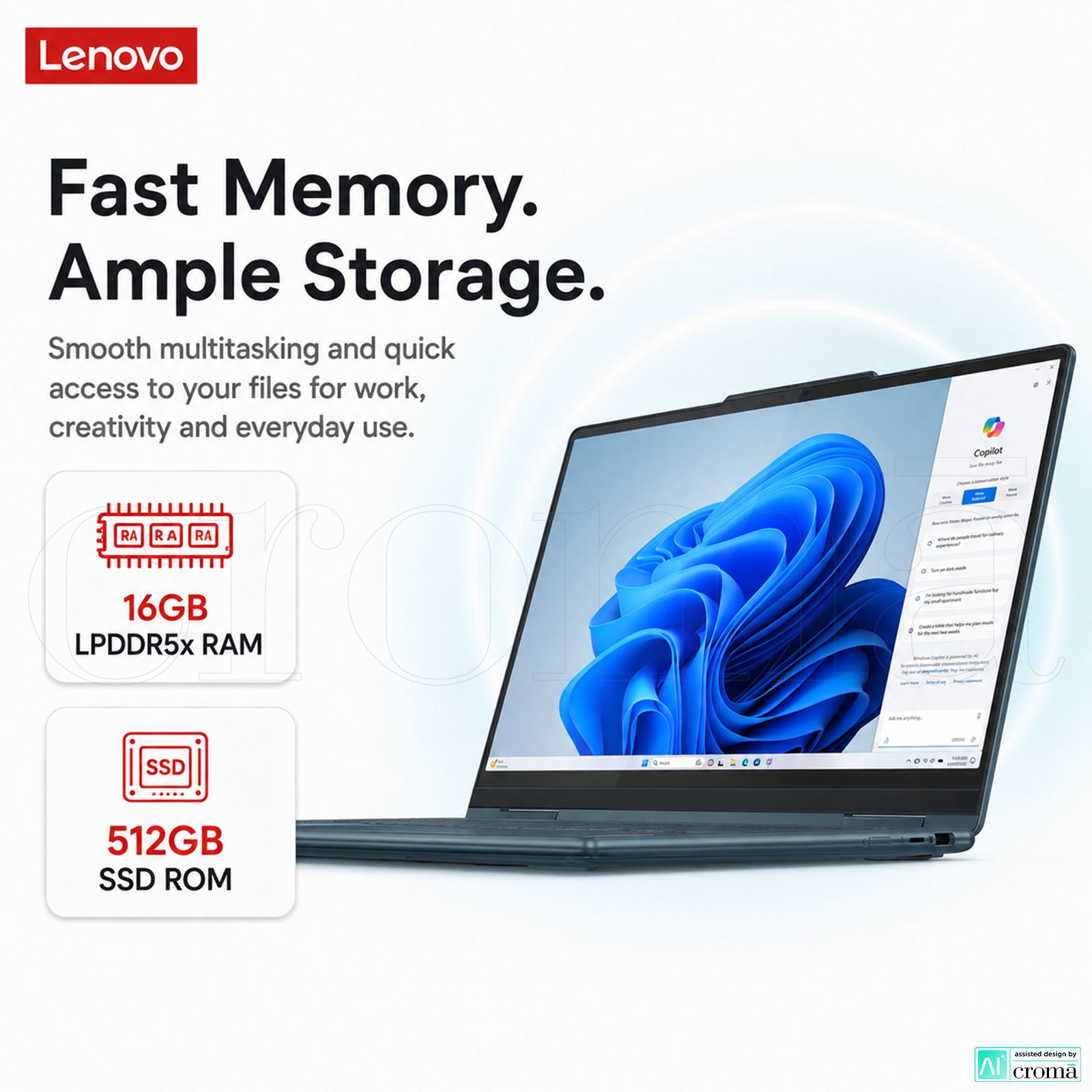 Lenovo Yoga 7 14IML9 Intel Core Ultra 5 Touchscreen 2-in-1 Laptop (16GB, 512GB SSD, Windows 11 Home, 14 inch WUXGA OLED Display, MS Office Home 2024, Tidal Teal, 1.49 KG) Lenovo Yoga 7 14IML9 Intel Core Ultra 5 Touchscreen 2-in-1 Laptop (16GB, 512GB SSD, Windows 11 Home, 14 inch WUXGA OLED Display, MS Office Home 2024, Tidal Teal, 1.49 KG)_3