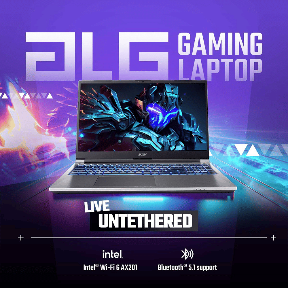 acer Aspire ALG AL15G-53 Intel Core i7 13th Gen Gaming Laptop (16GB, 512GB SSD, Windows 11 Home, 6GB Graphics, 15.6 inch 144 Hz Full HD Display, NVIDIA GeForce RTX 3050, MS Office, Steel Gray, 1.99 KG)_8