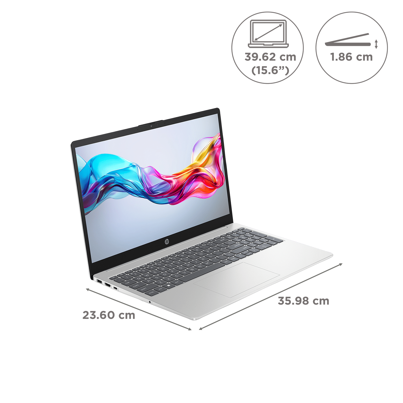 HP 15-fd0588TU Intel Core i5 13th Gen Thin & Light Laptop (16GB, 1TB SSD, Windows 11 Home, 15.6 inch Full HD Display, Natural Silver, 1.59 KG) HP 15-fd0588TU Intel Core i5 13th Gen Thin & Light Laptop (16GB, 1TB SSD, Windows 11 Home, 15.6 inch Full HD Display, Natural Silver, 1.59 KG)_2