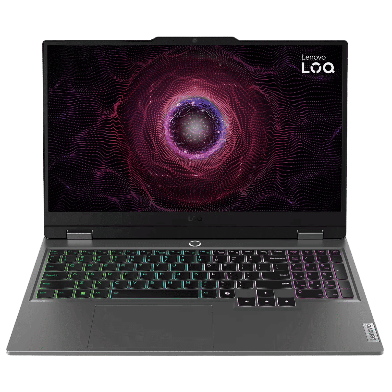 Lenovo LOQ 15ARP9 AMD Ryzen 5 Gaming Laptop (24GB, 512GB SSD, Windows 11 Home, 6GB Graphics, 15.6 inch 144 Hz Full HD IPS Display, NVIDIA GeForce RTX 3050, MS Office Home 2024, Luna Grey, 2.38 KG)_1