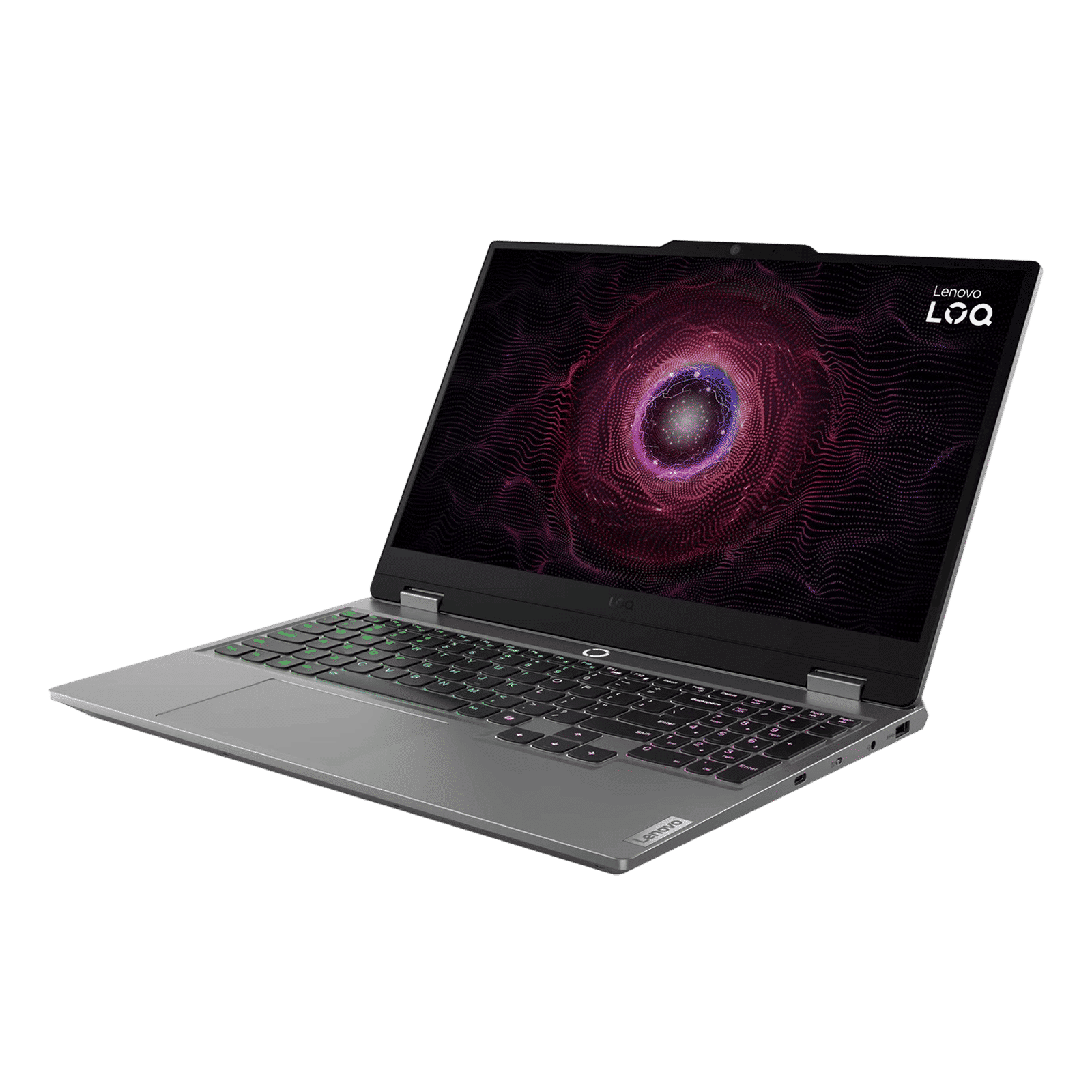 Lenovo LOQ 15ARP9 AMD Ryzen 5 Gaming Laptop (12GB, 512GB SSD, Windows 11 Home, 4GB Graphics, 15.6 inch 144 Hz Full HD IPS Display, NVIDIA GeForce RTX 3050A, MS Office Home 2024, Luna Grey, 2.38 KG)_11