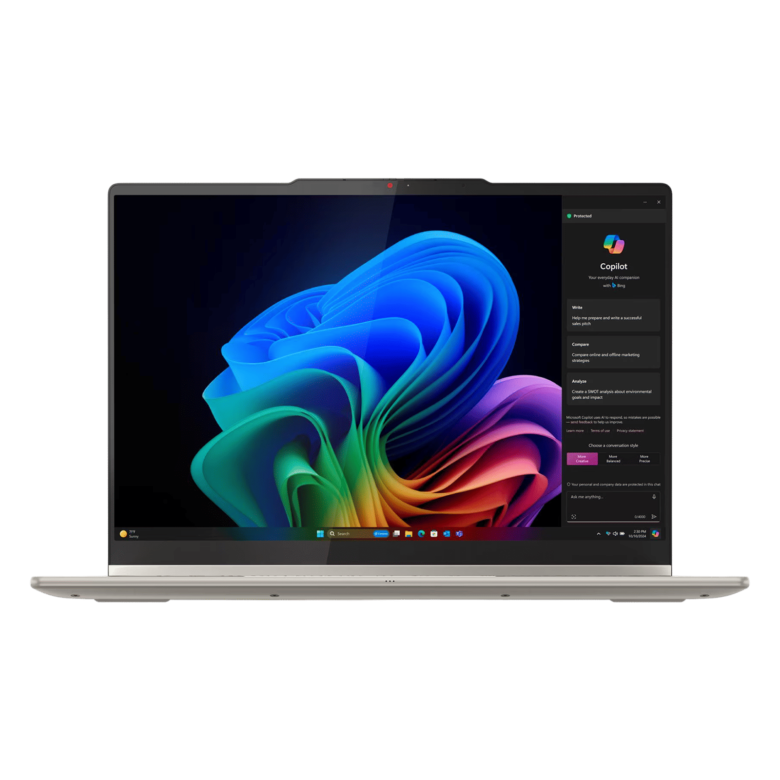 Lenovo Yoga 7 14ILL10 Intel Core Ultra 7 Touchscreen 2-in-1 Laptop (16GB, 1TB SSD, Windows 11 Home, 14 inch WUXGA OLED Display, MS Office 2024, Seashell, 1.38 KG)_17