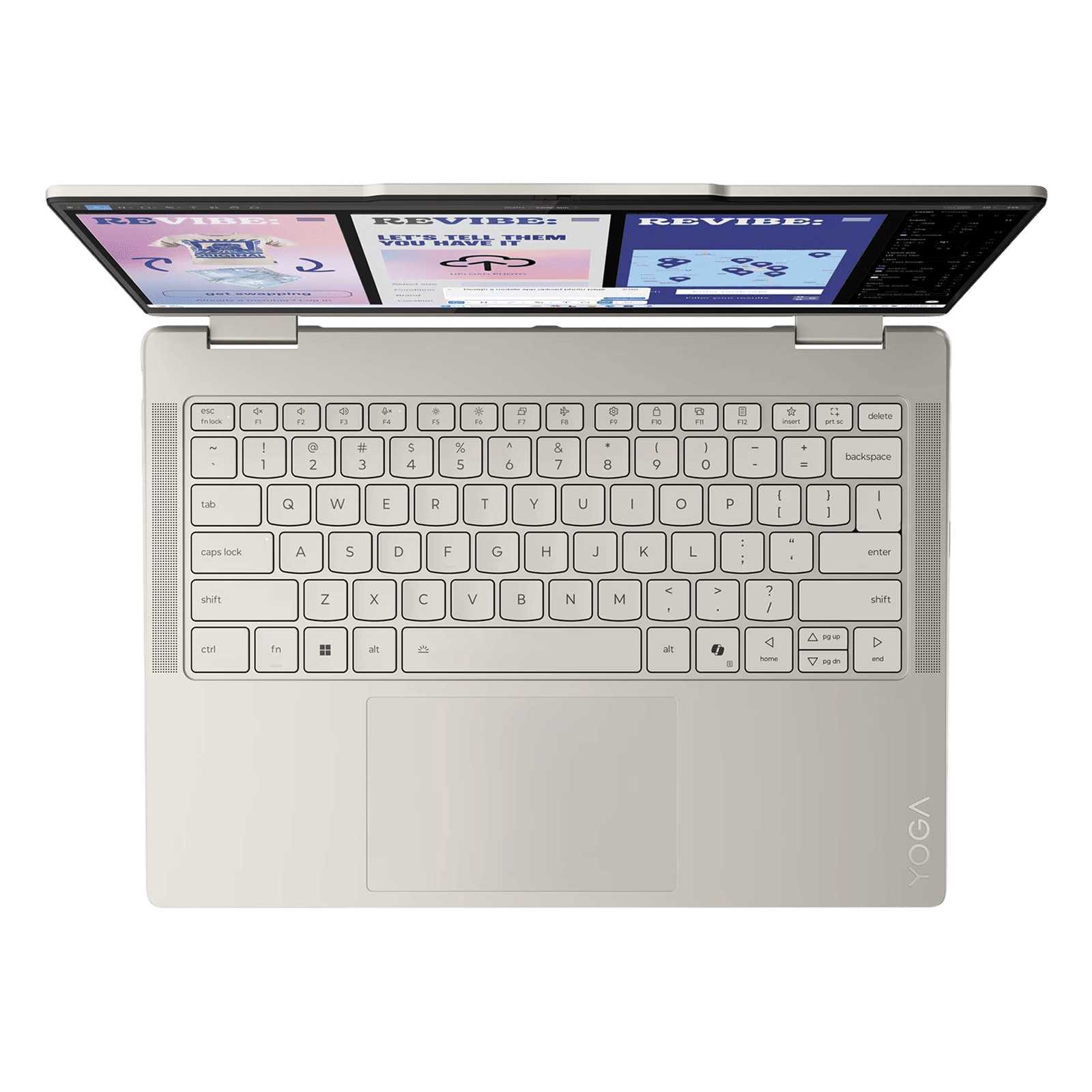 Lenovo Yoga 7 14ILL10 Intel Core Ultra 7 Touchscreen 2-in-1 Laptop (16GB, 1TB SSD, Windows 11 Home, 14 inch WUXGA OLED Display, MS Office 2024, Seashell, 1.38 KG)_6