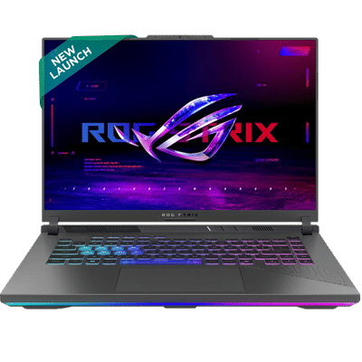 ASUS ROG Strix G16 G614PR-RV032WS AMD Ryzen 9 Gaming Laptop (16GB, 1TB SSD, Windows 11 Home, 12GB Graphics, 16 inch 165 Hz Full HD+ WUXGA IPS Display, NVIDIA GeForce RTX 5070 Ti, MS Office Home 2024, Eclipse Gray, 2.50 KG)