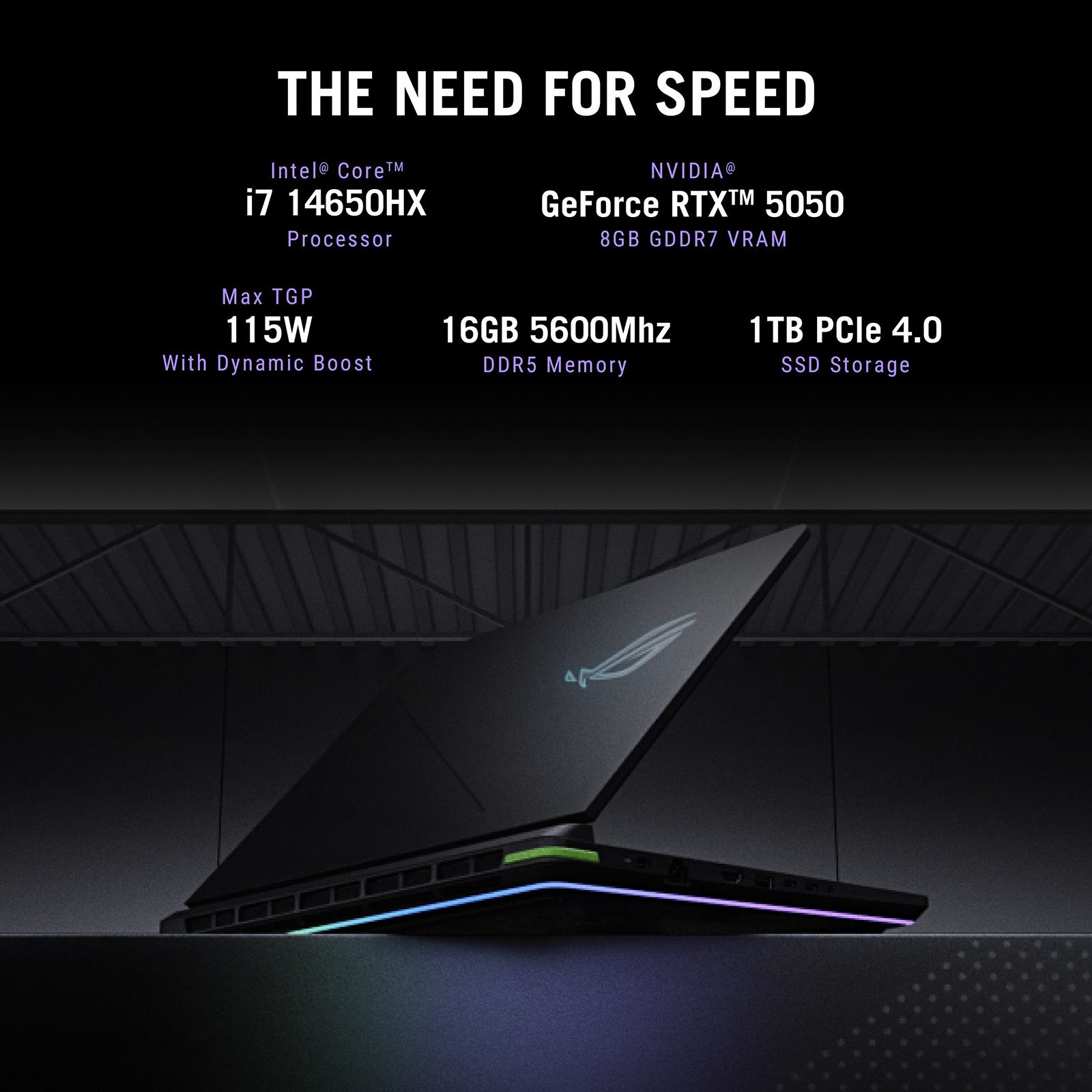 ASUS ROG Strix G16 G615JHR-S5005WS Intel Core i7 14th Gen Gaming Laptop (16GB, 1TB SSD, Windows 11 Home, 8GB Graphics, 16 inch 240 Hz 2.5K WQXGA Display, NVIDIA GeForce RTX 5050, MS Office Home 2024, Eclipse Gray, 2.65 KG) ASUS ROG Strix G16 G615JHR-S5005WS Intel Core i7 14th Gen Gaming Laptop (16GB, 1TB SSD, Windows 11 Home, 8GB Graphics, 16 inch 240 Hz 2.5K WQXGA Display, NVIDIA GeForce RTX 5050, MS Office Home 2024, Eclipse Gray, 2.65 KG)_3